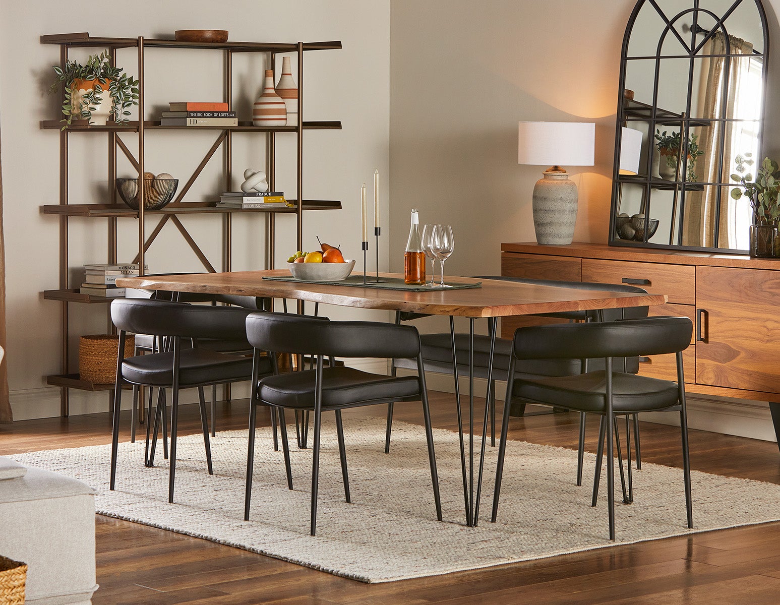 RENO table en bois d'acacia massif 180 cm undefined