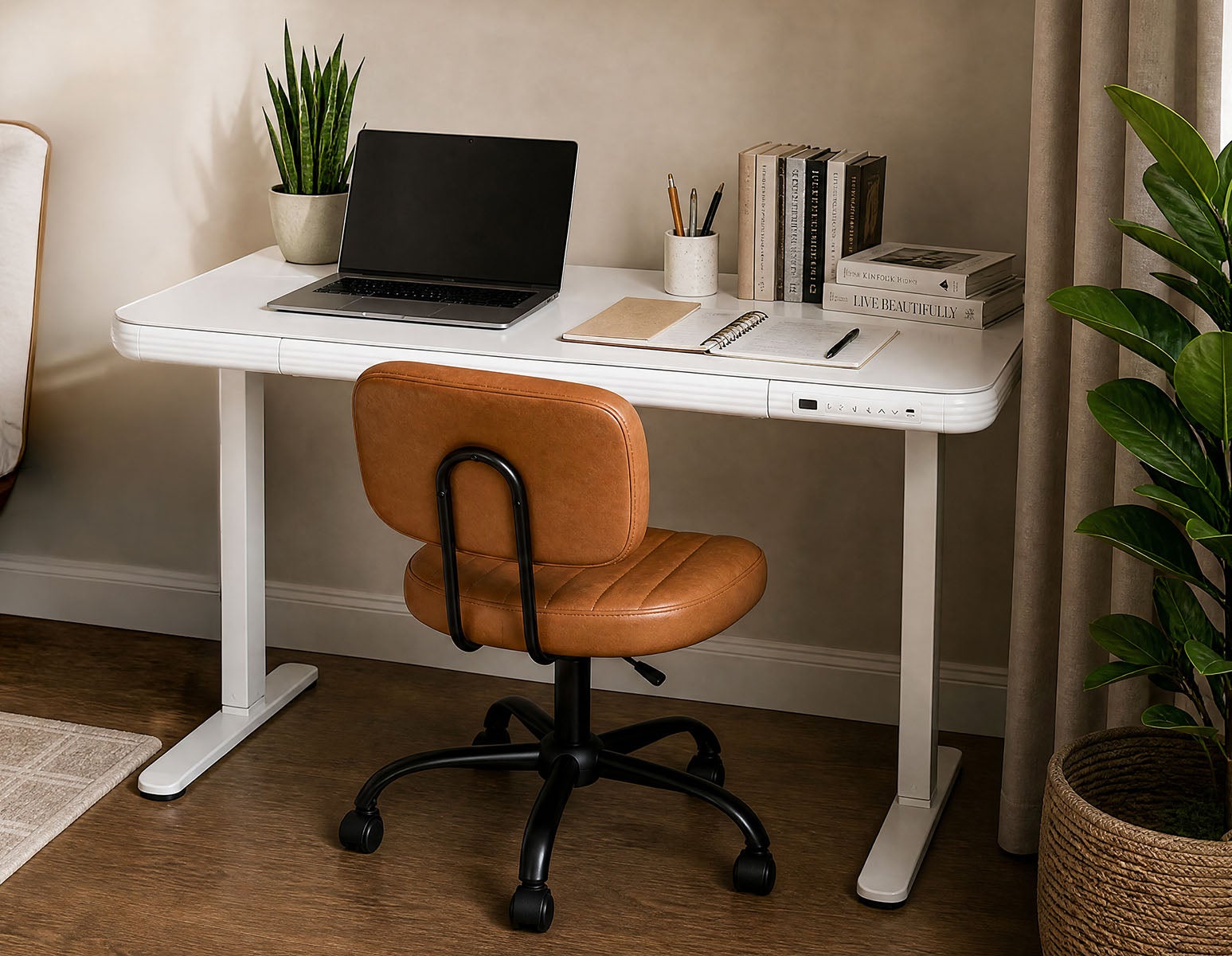 JETSON bureau électrique à moteur unique 2 niveaux 120 cm undefined