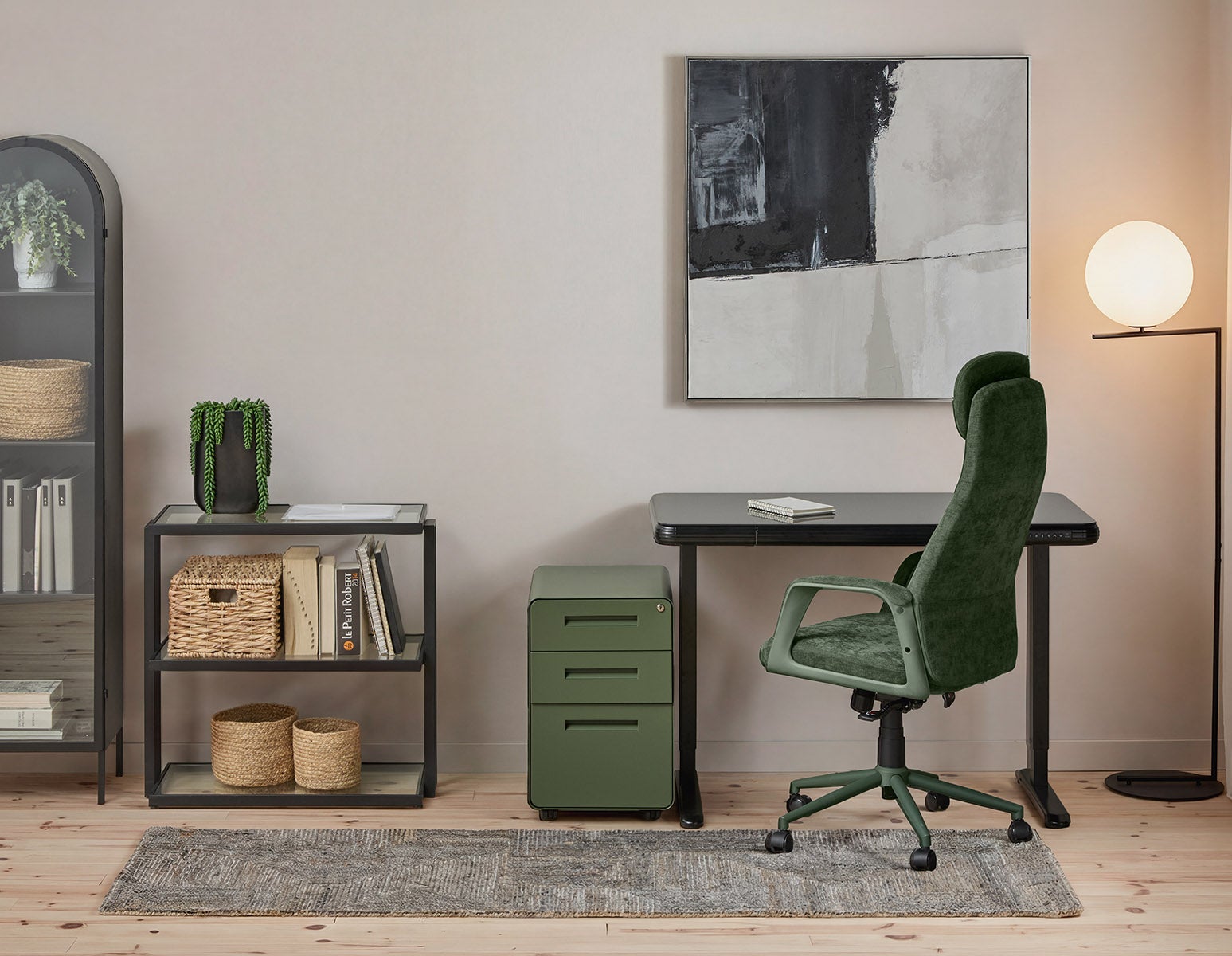 JETSON bureau électrique à moteur unique 2 niveaux 120 cm undefined