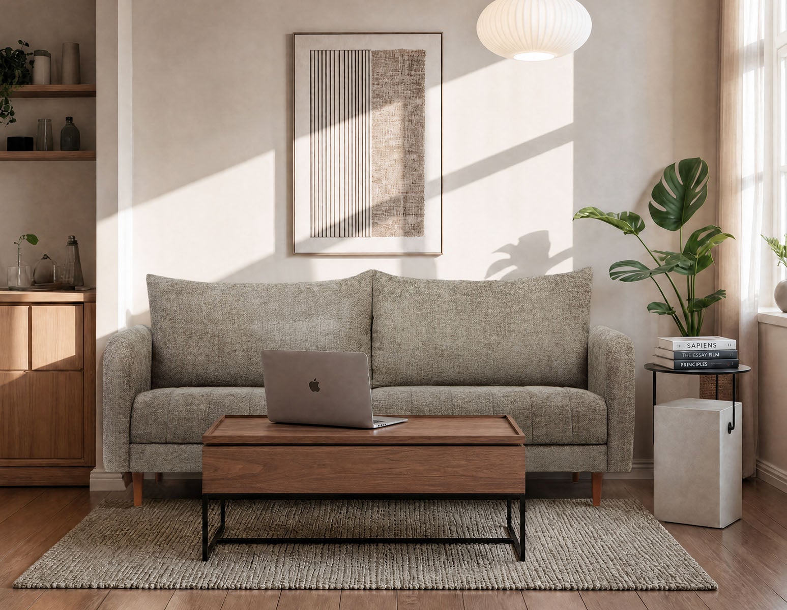 GENNY modern contemporary end table 45cm undefined