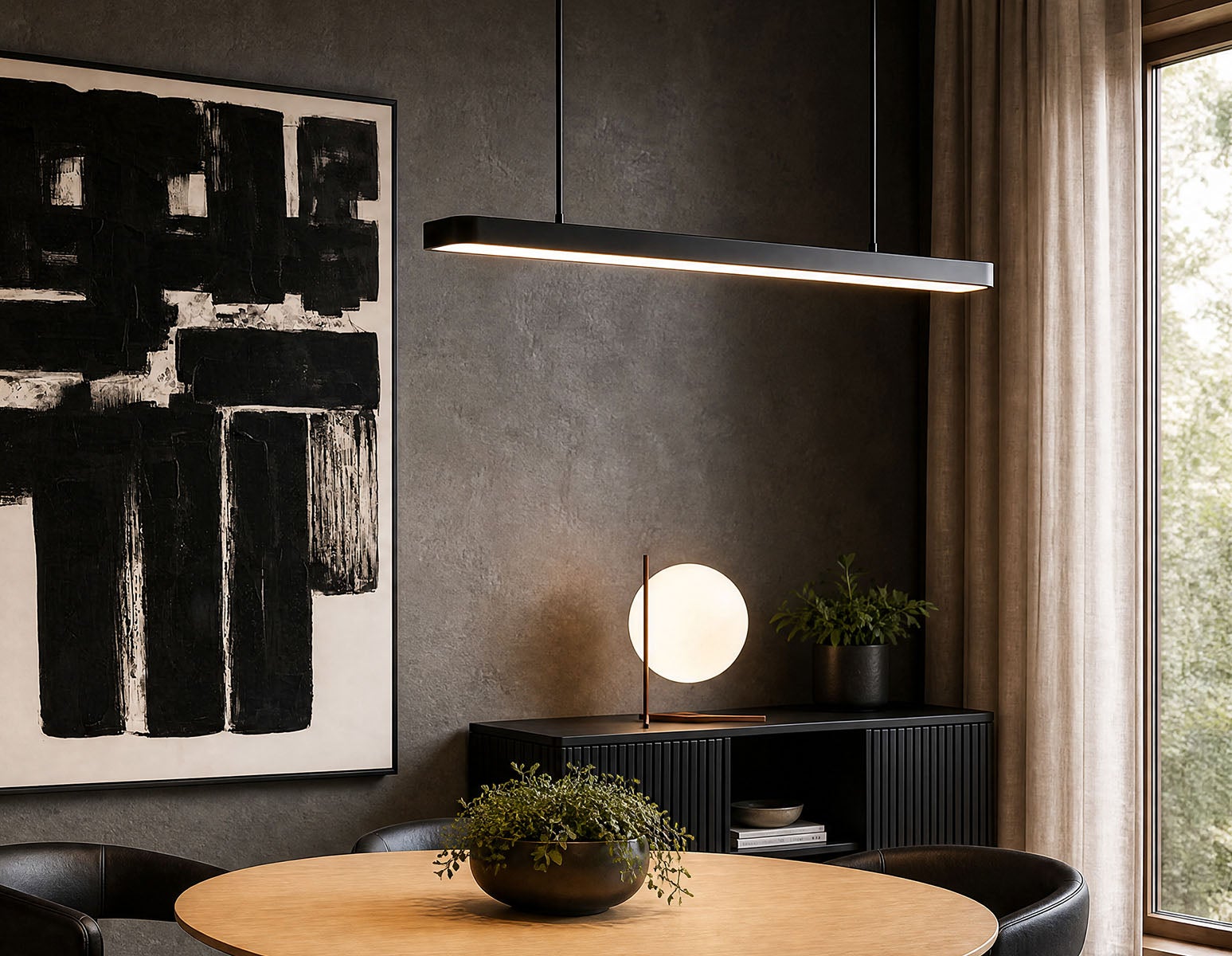 CLEM Suspension contemporaine avec capteur 120.5 cm undefined