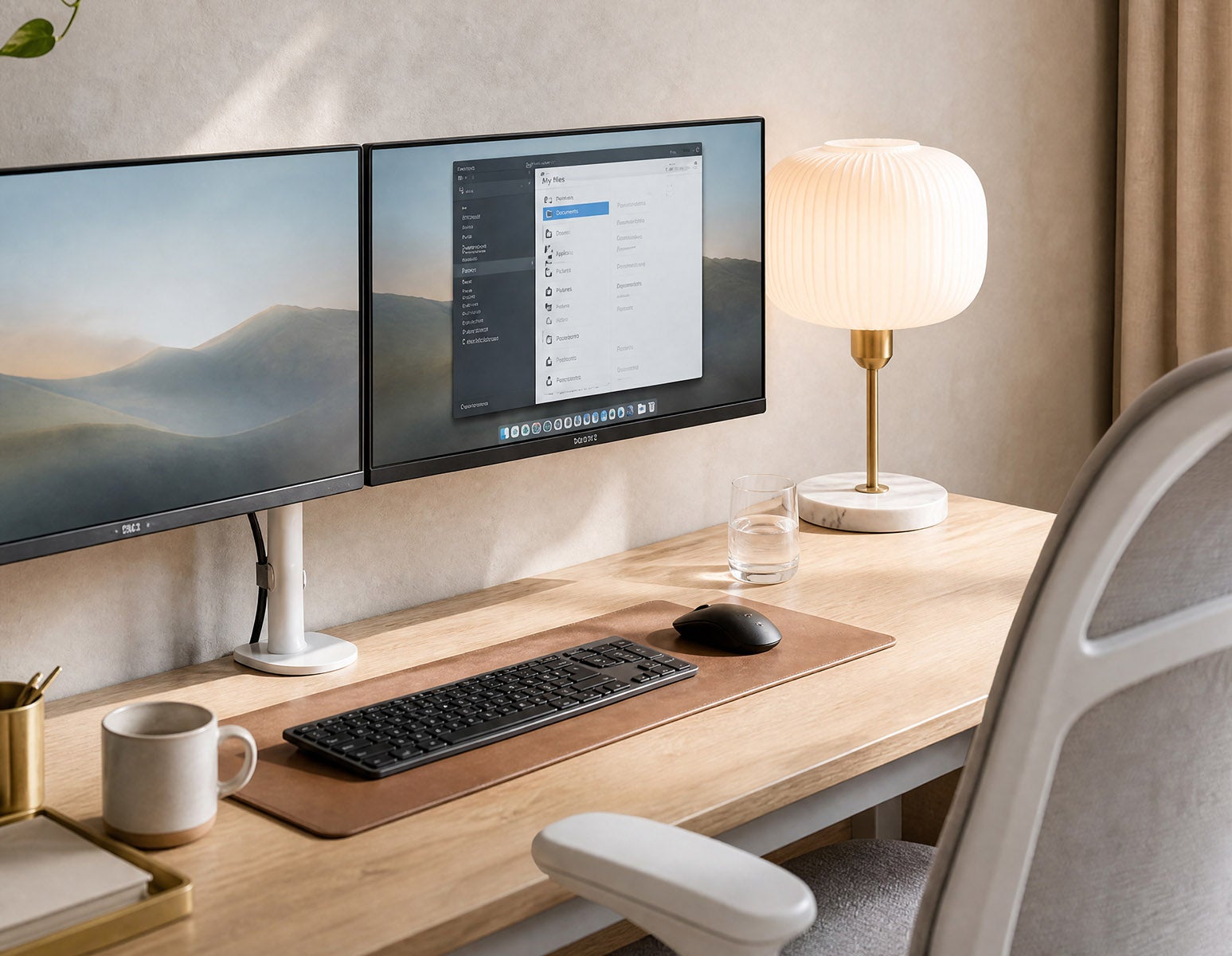 MICK reversible L-shaped desk undefined