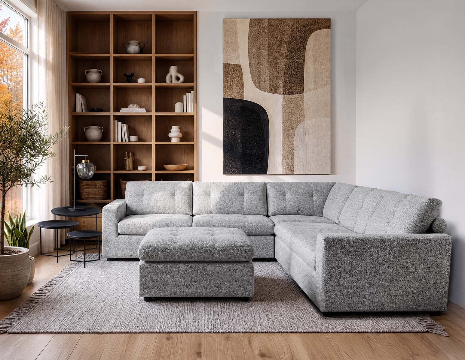 LEONIA pouf contemporain undefined