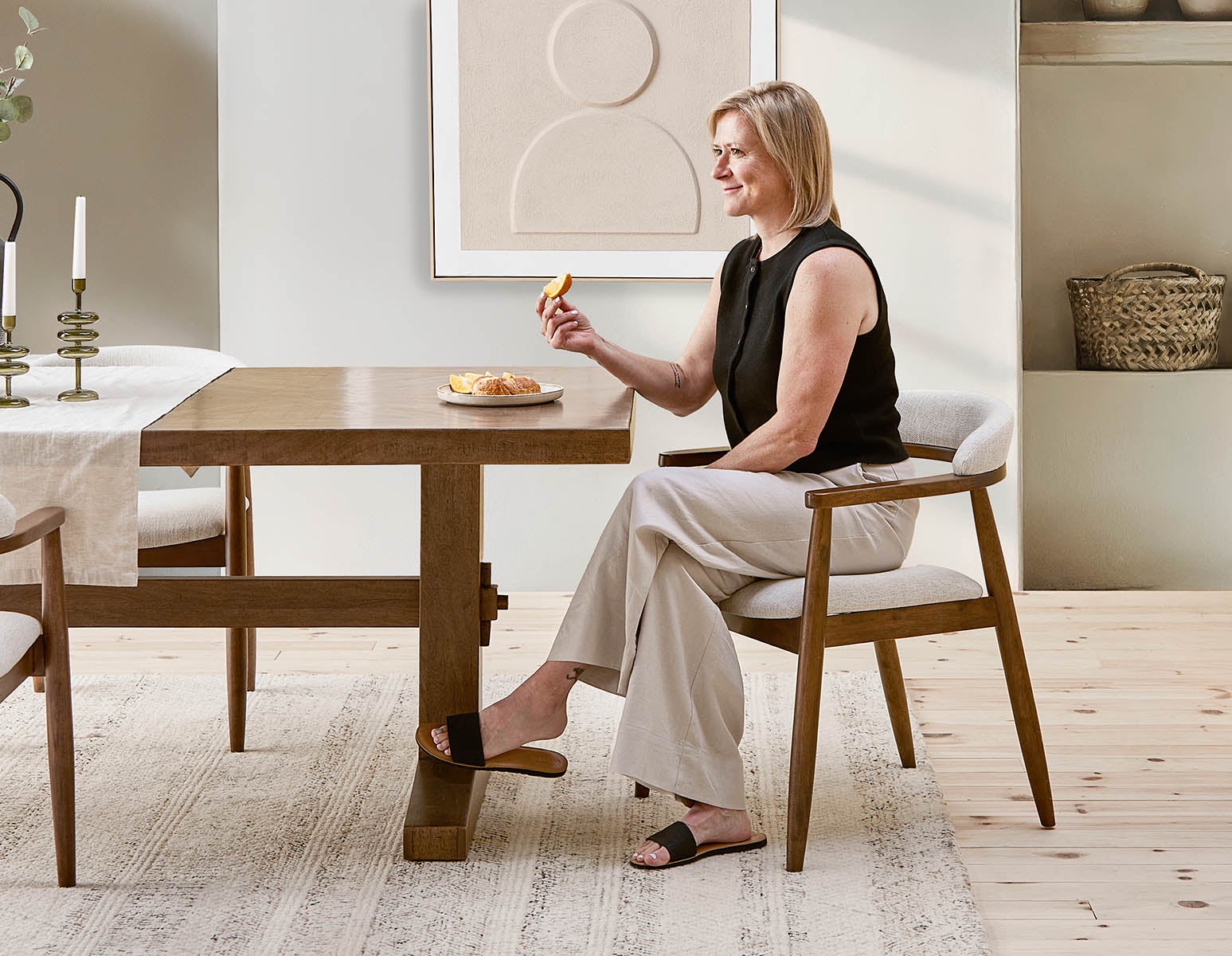 CELIO rustic dining table 200 cm undefined