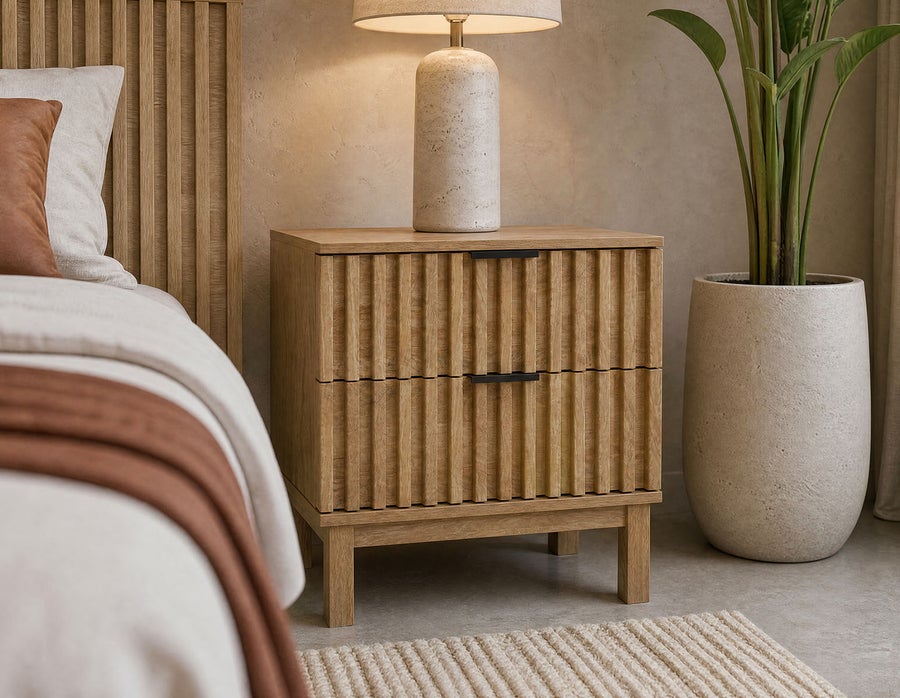 RIONA table de chevet style japandi undefined