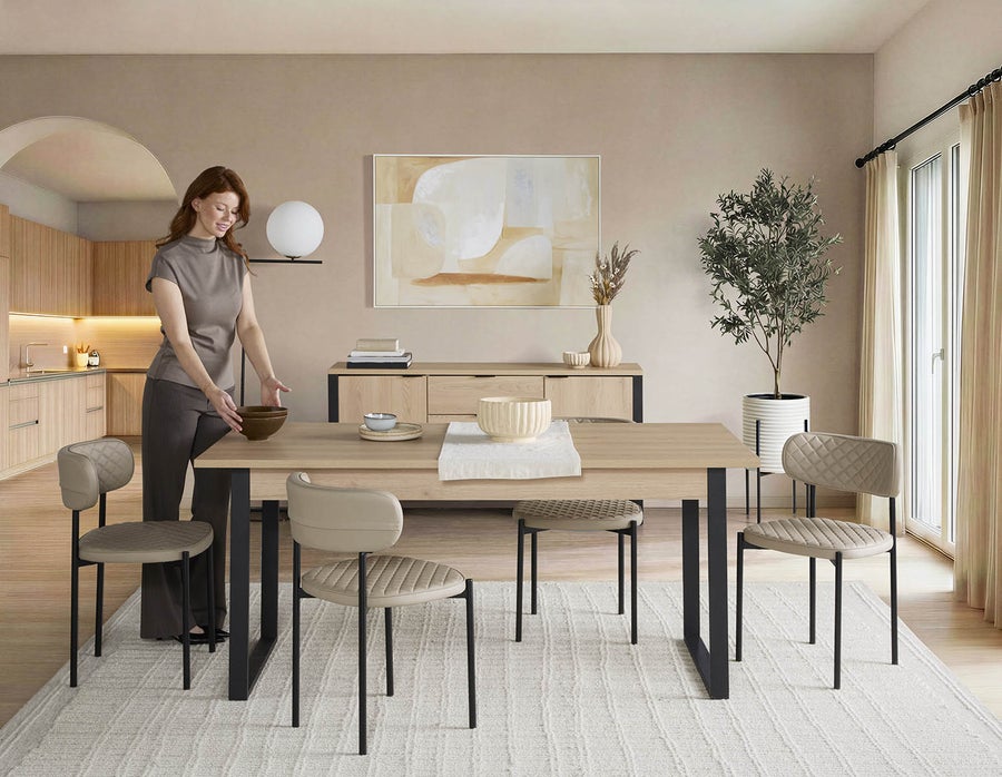 BERN mid-century modern dining chair undefined