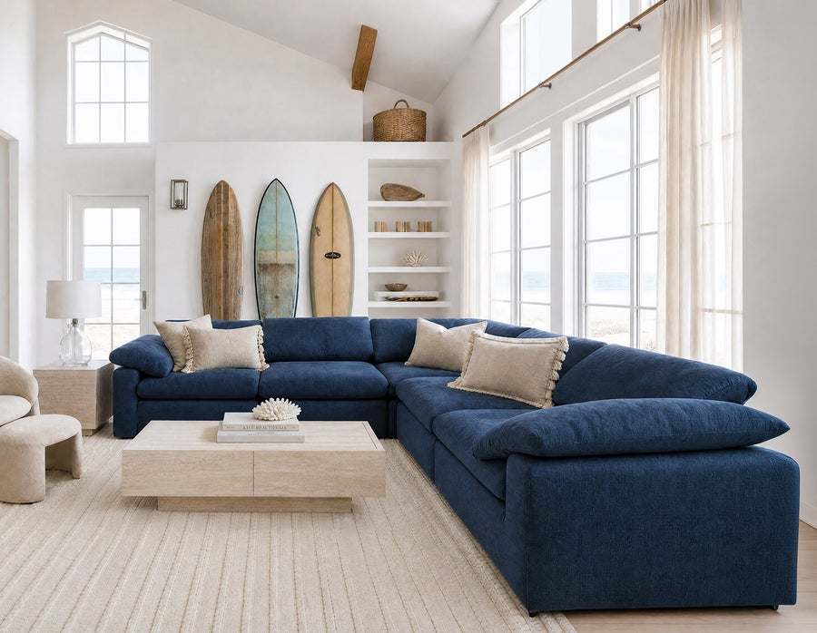 HELIO contemporary modular sectional sofa undefined