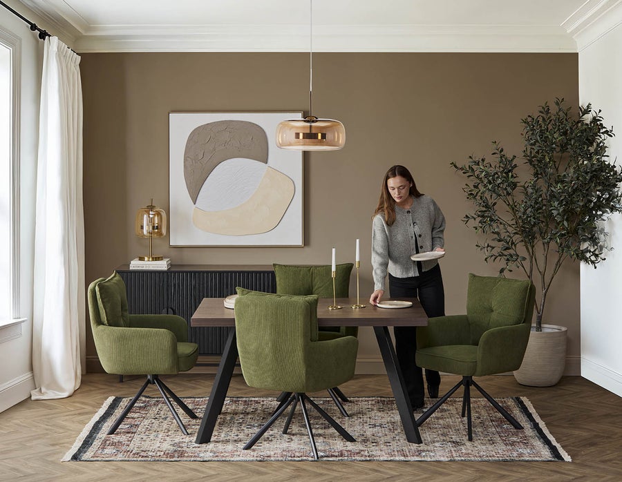 OZZY contemporary dining table 140 cm undefined