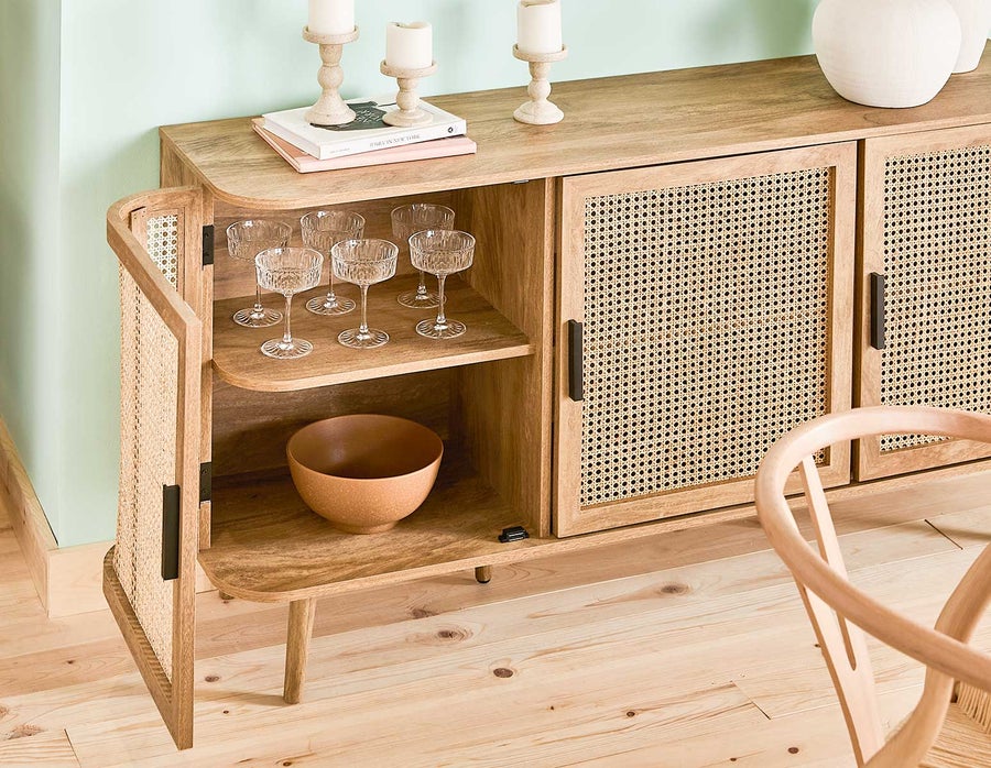 DOMINGO 3-door sideboard undefined