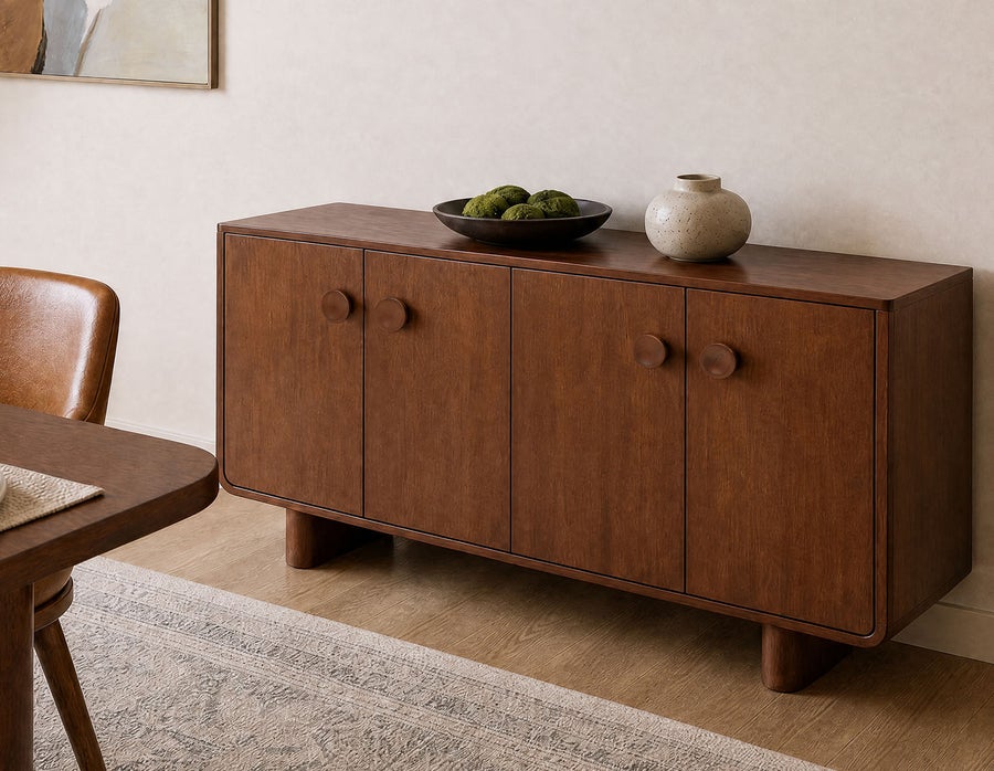 PALMO modern-retro 4-door sideboard undefined