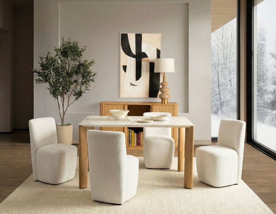 GIULIA modern contemporary dining table 150 cm undefined