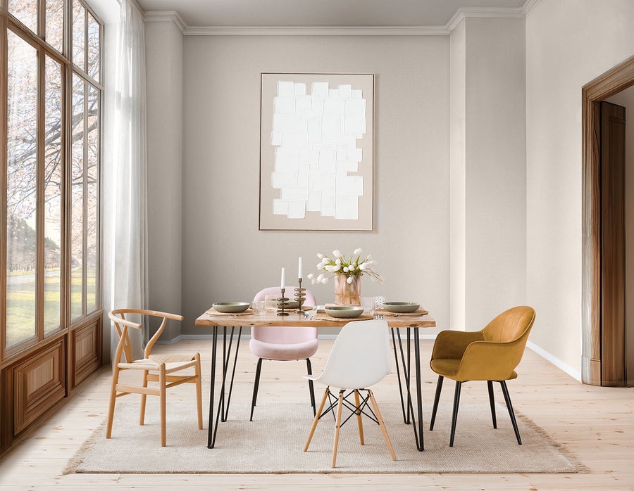 RENO solid acacia wood dining table 140 cm undefined