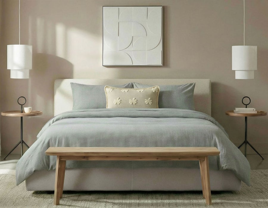 OXFORD ensemble housse de couette 3 pièces, grand lit undefined