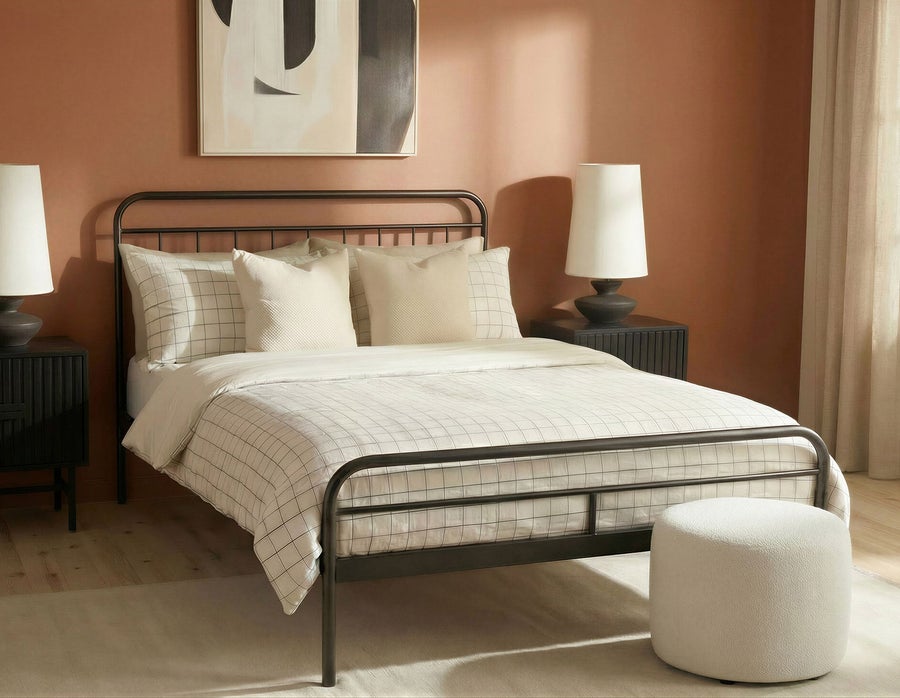 BREE iron queen size bed undefined