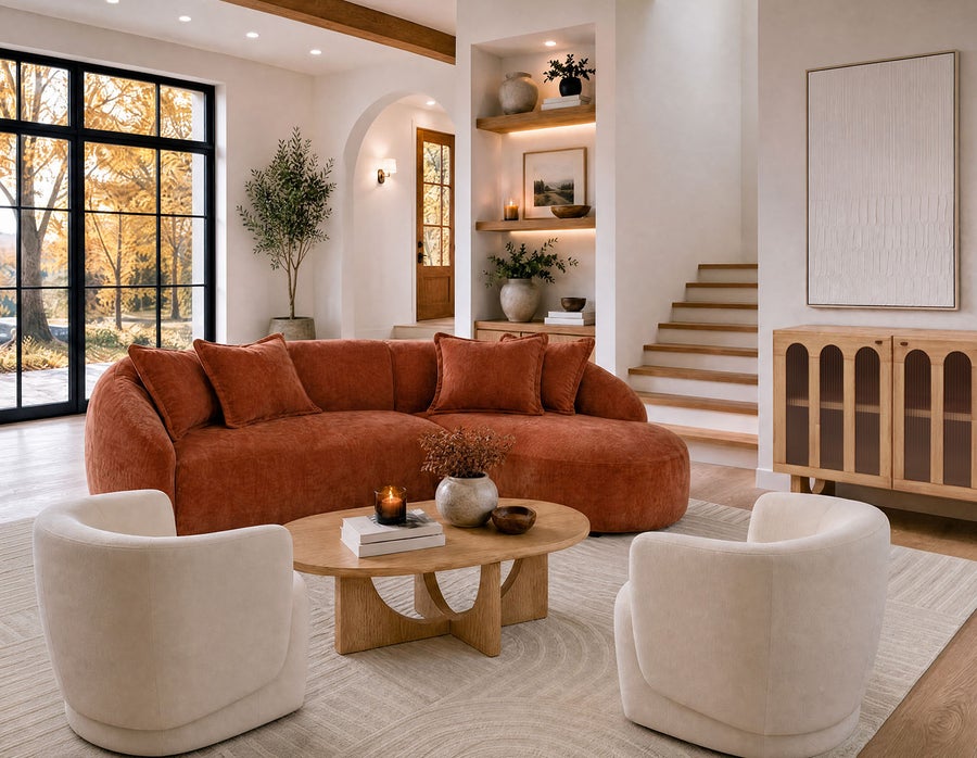 DOYER modern right-facing sectional sofa undefined