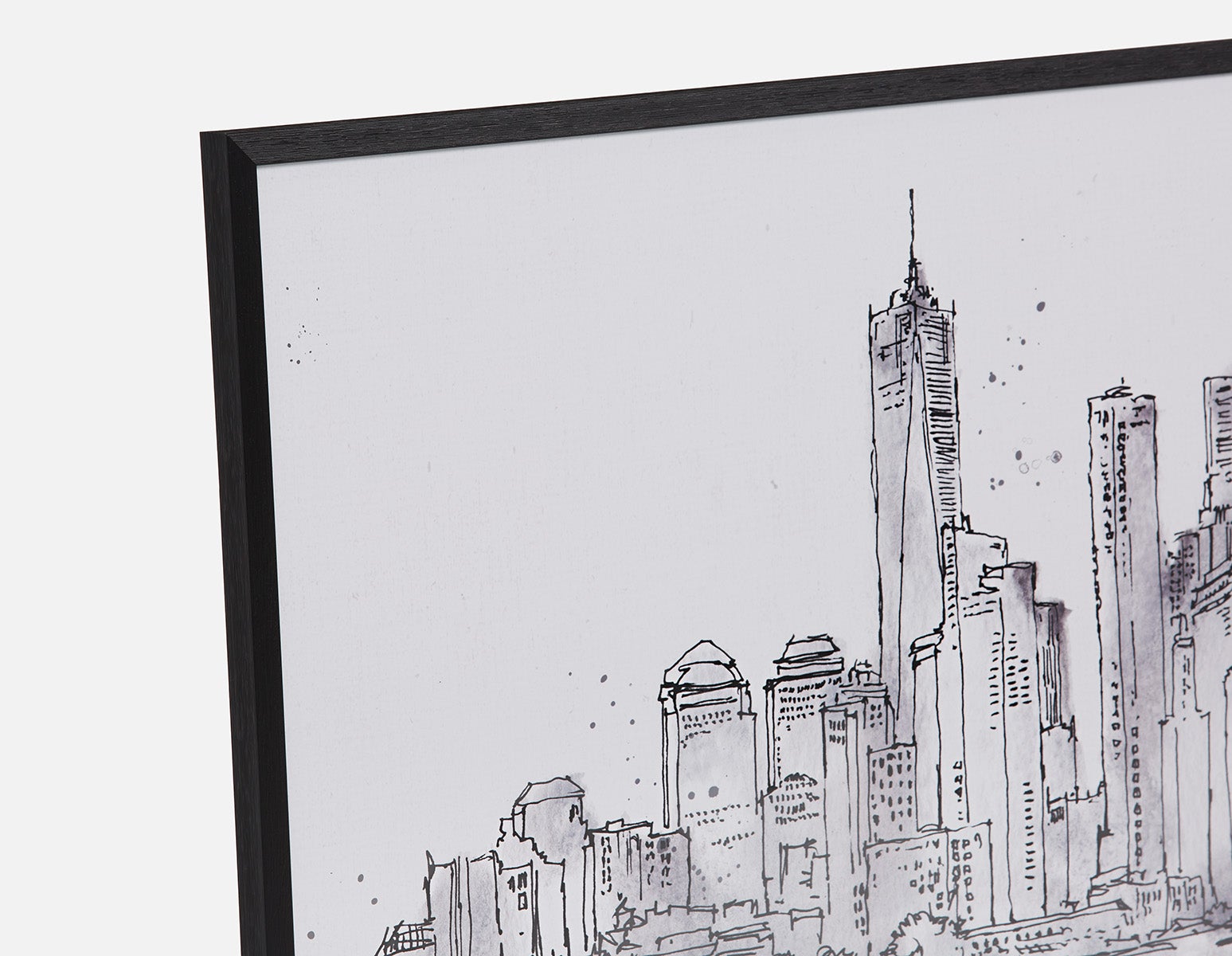 VILLE I framed wall art 103x73cm "Ville I" undefined