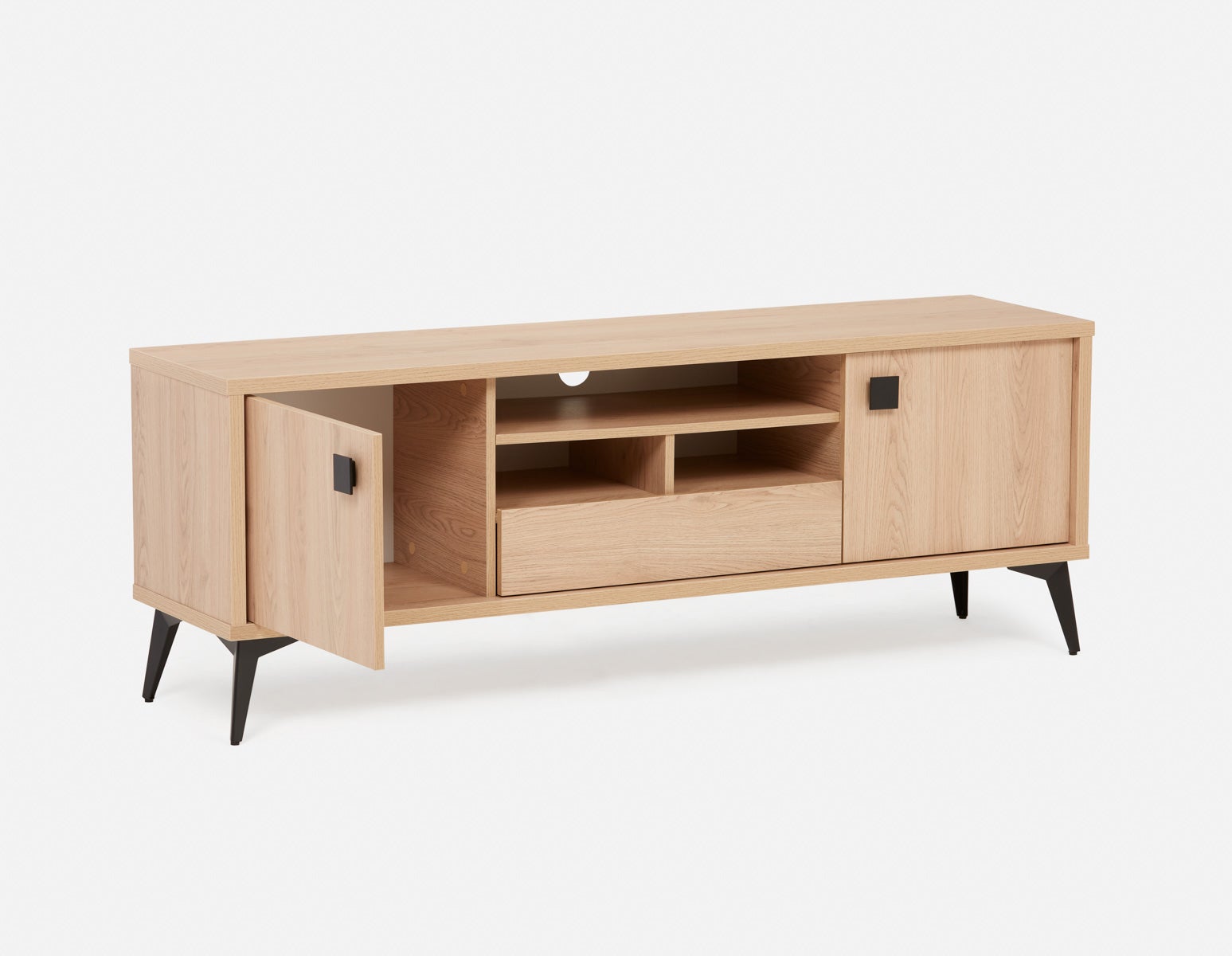 KIERA mid-century modern media unit undefined