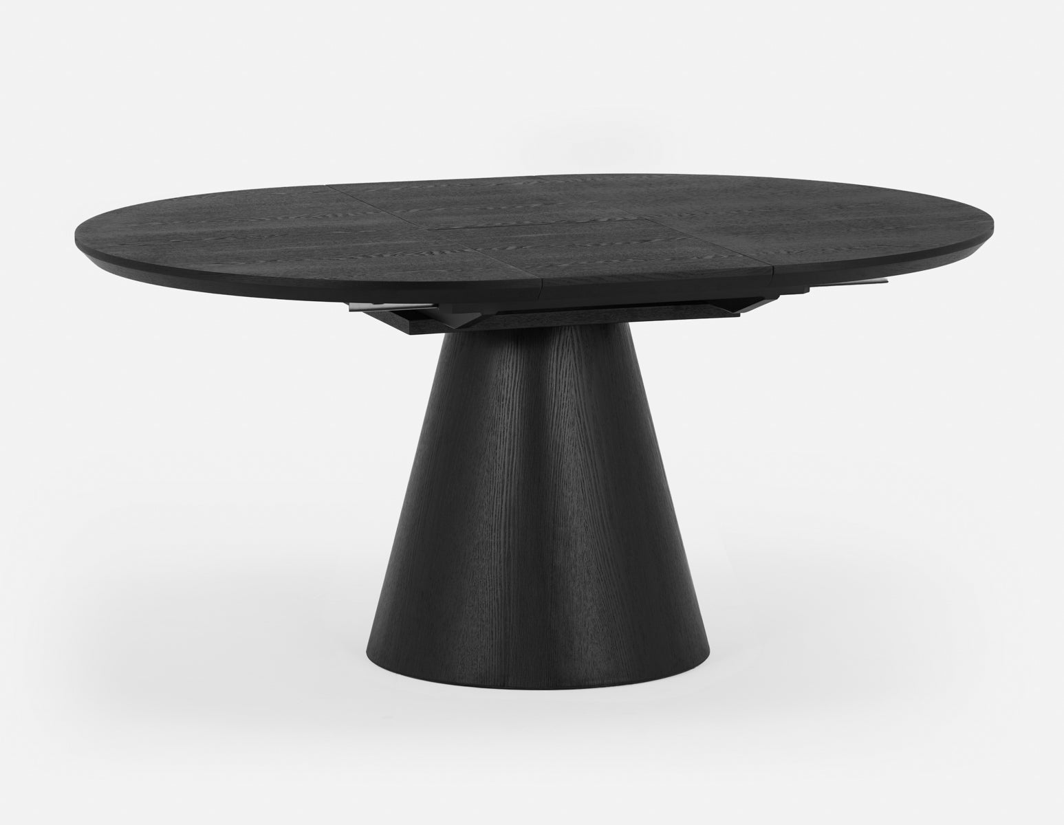 SORENO extendable round dining table 120 to 160 cm undefined