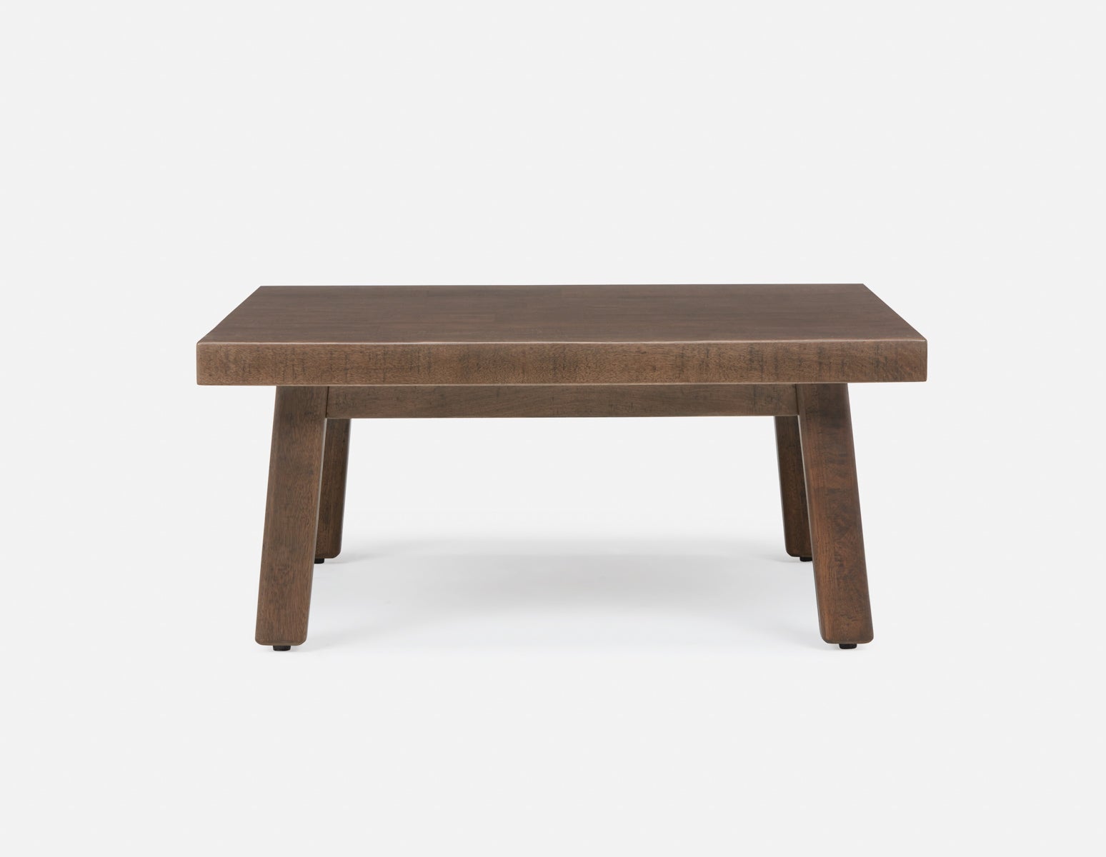 THESSALIA distressed solid mango wood coffee table 90 cm undefined