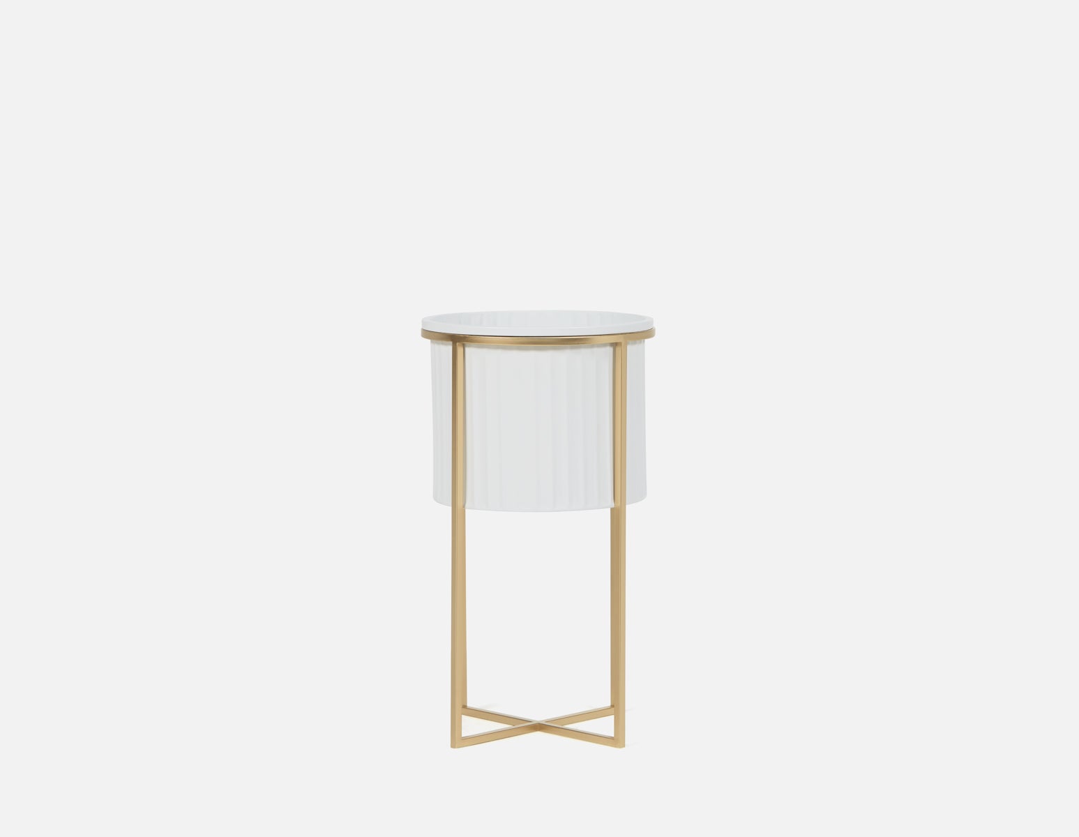 NATE metal planter with stand 28 cm undefined