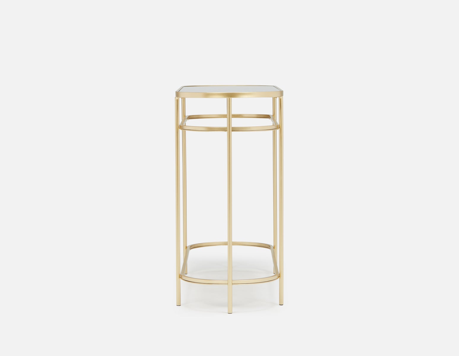 PETE mirrored top console table 120 cm undefined