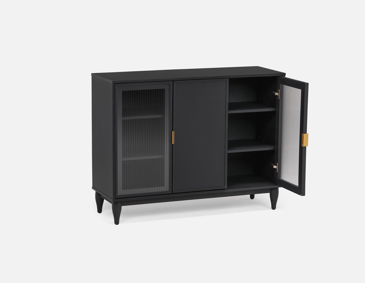 ALLESSIO modern contemporary 3-door sideboard undefined