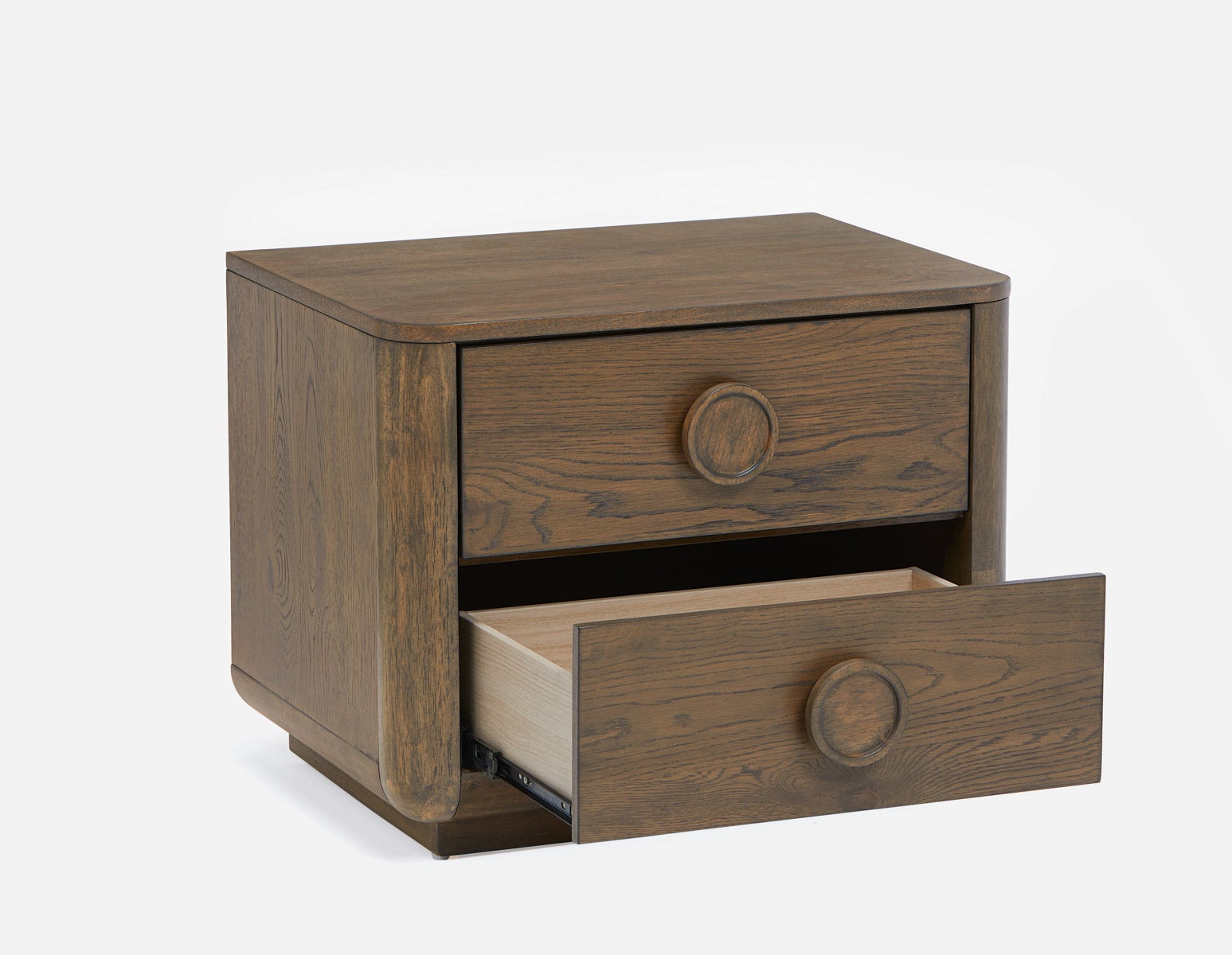 TAVEN rustic modern nightstand undefined