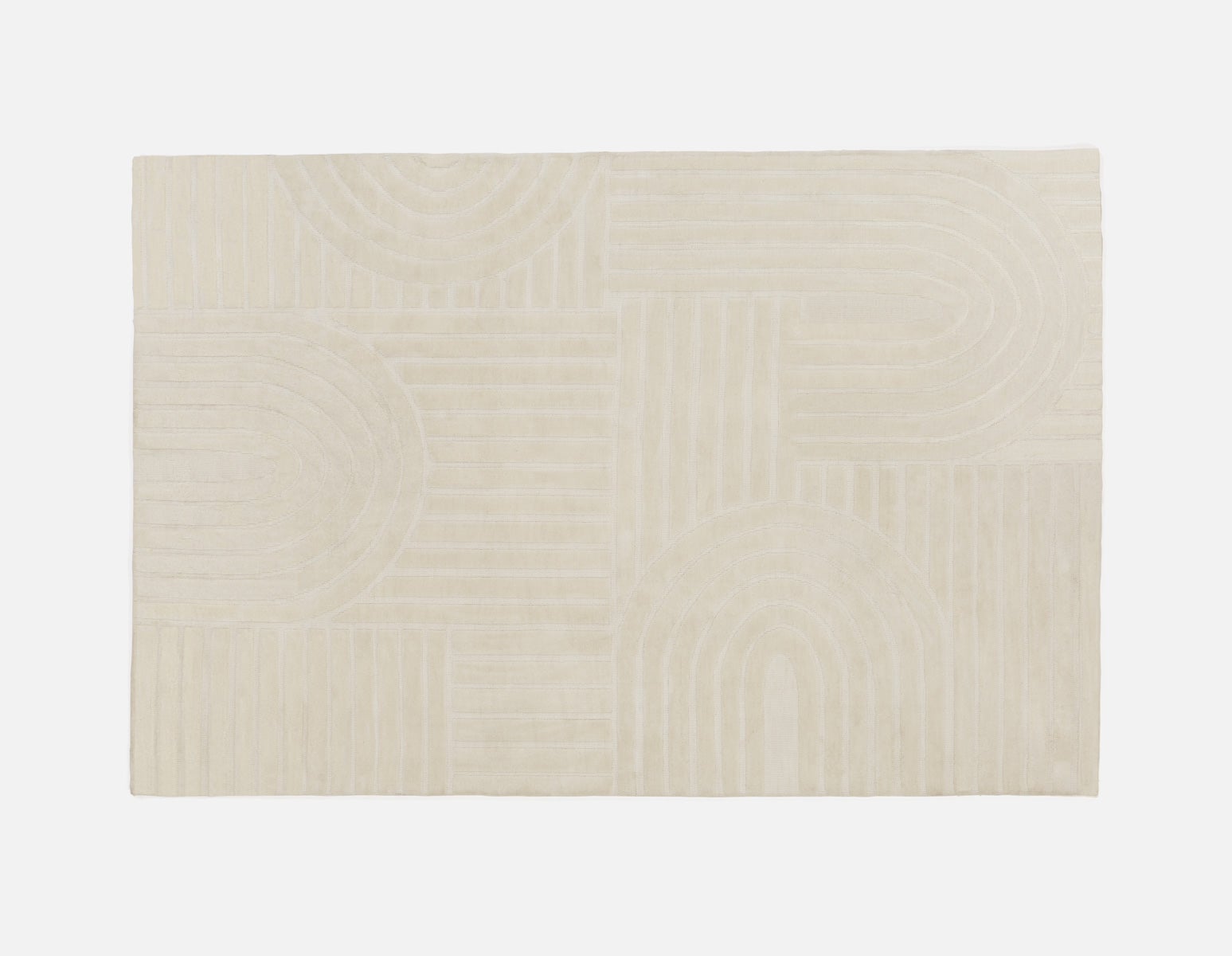 LANZO knitted rug 6'x9' undefined