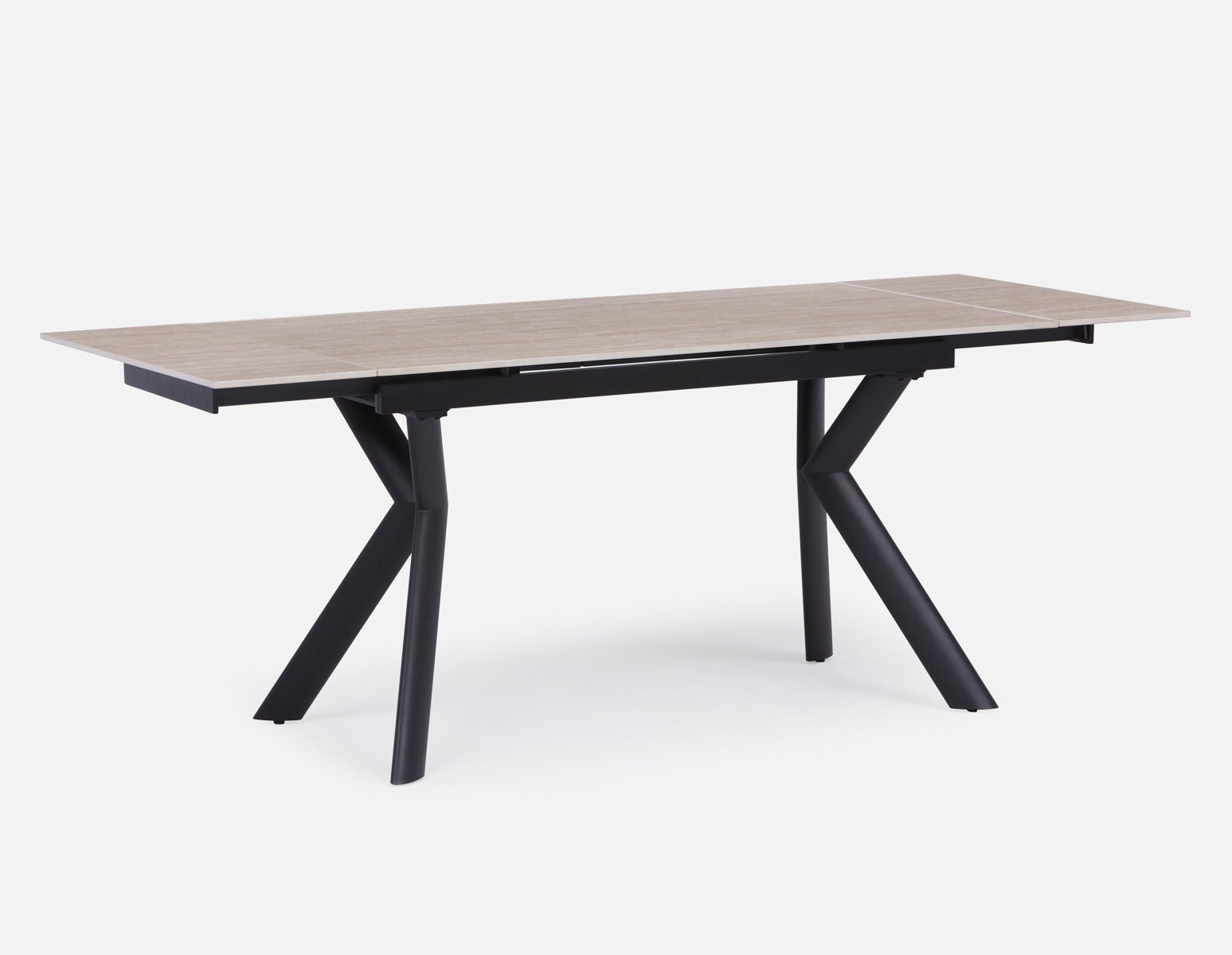 WILLMA extendable modern dining table 140cm to 200cm undefined