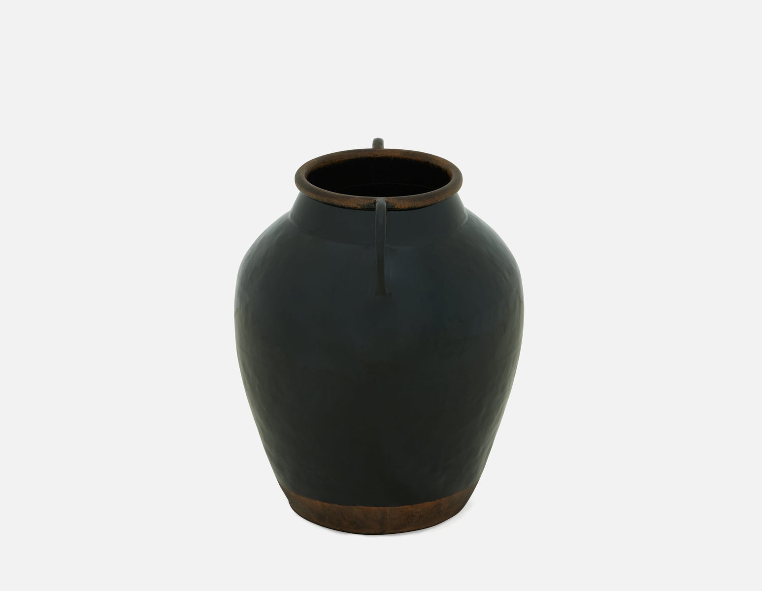 DEVENTER large metallic vase 29cm undefined