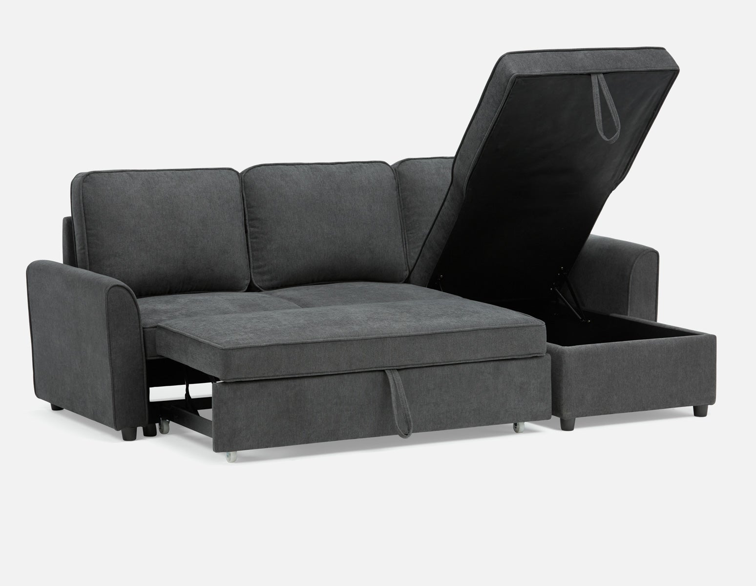 ALEX modern interchangeable sectional sofa-bed with storage undefined