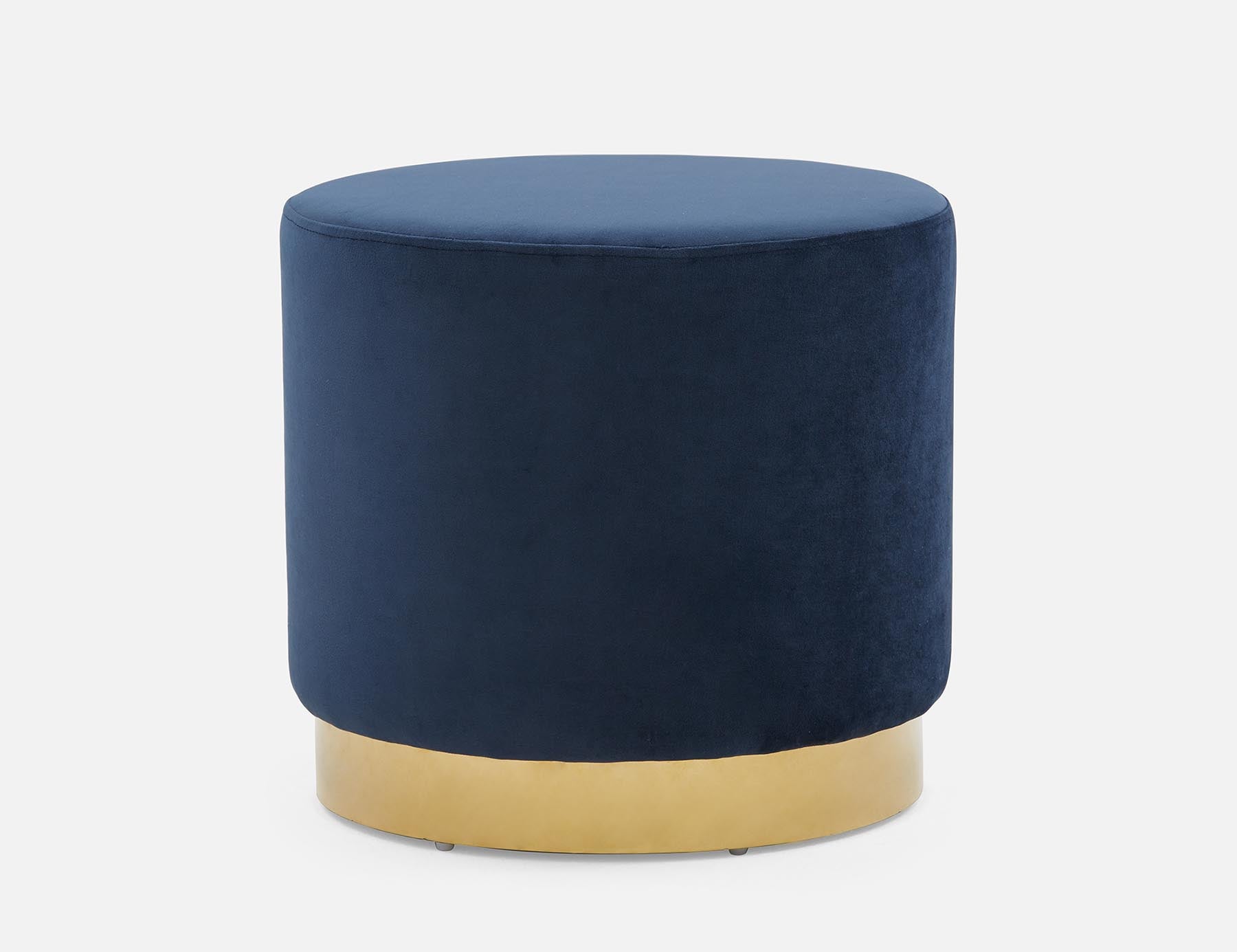 KEIRA velvet ottoman undefined