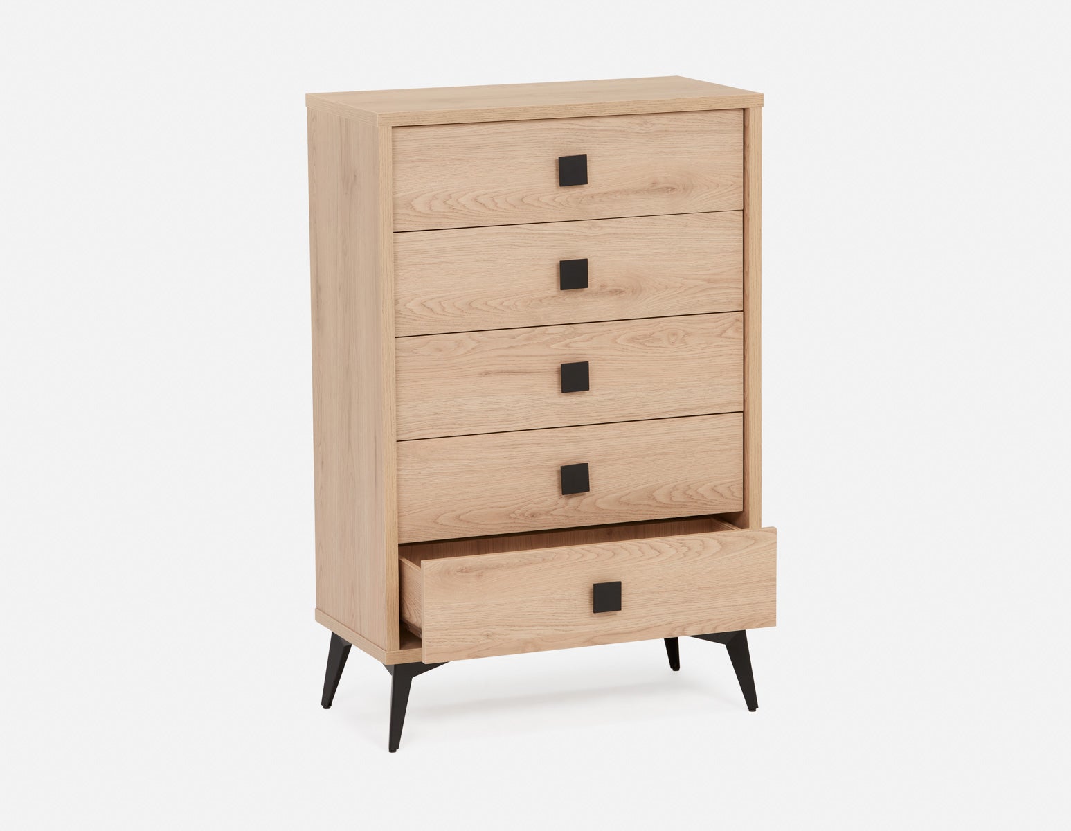 KIERA commode 5 tiroirs moderne du milieu du siècle undefined