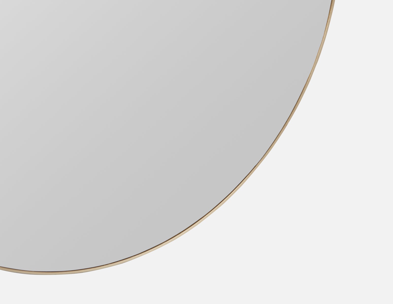 ZANDER round stainless steel mirror 100 cm x 100 cm undefined