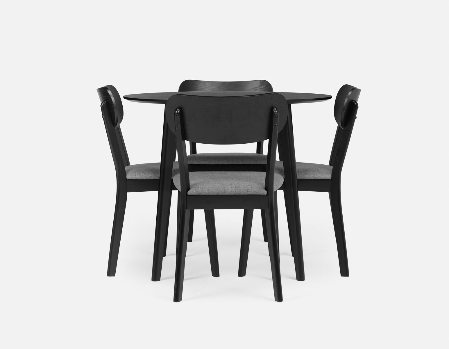 MONIKA mid-century modern 5-piece dining set undefined
