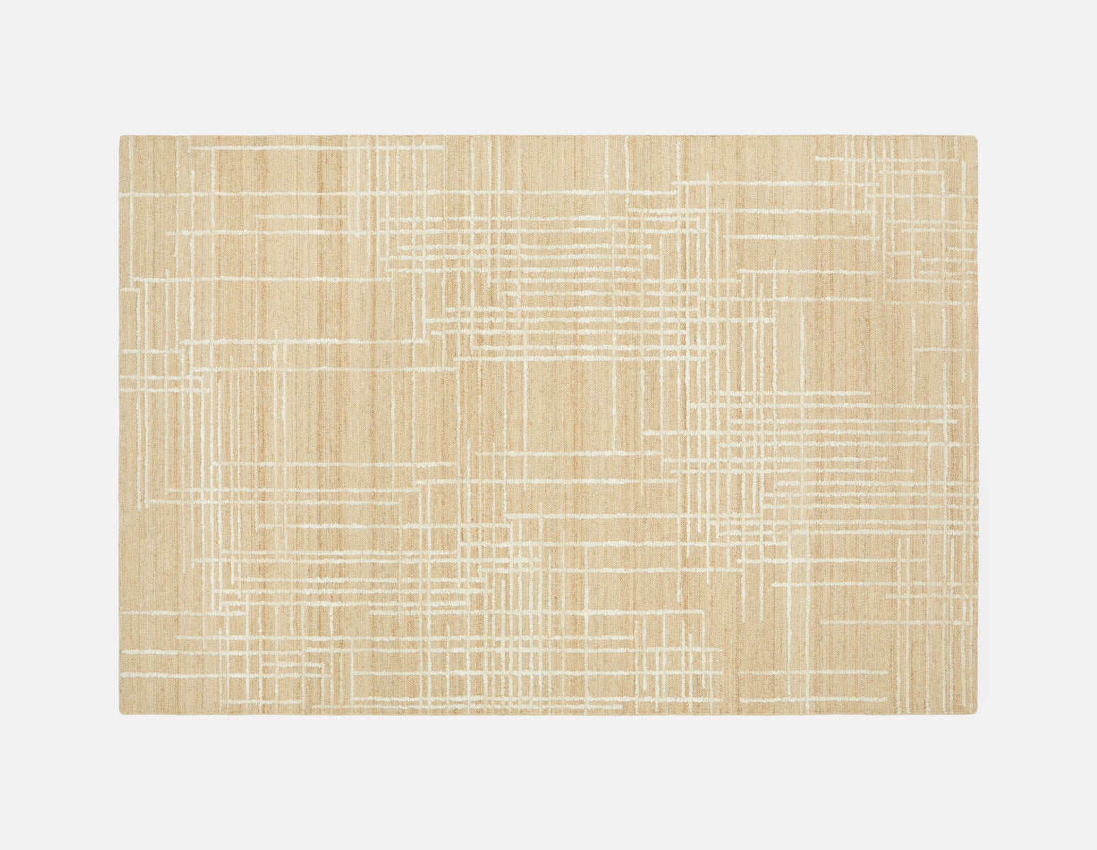 ALTHEA hand tufted wool rug 6'x9' undefined