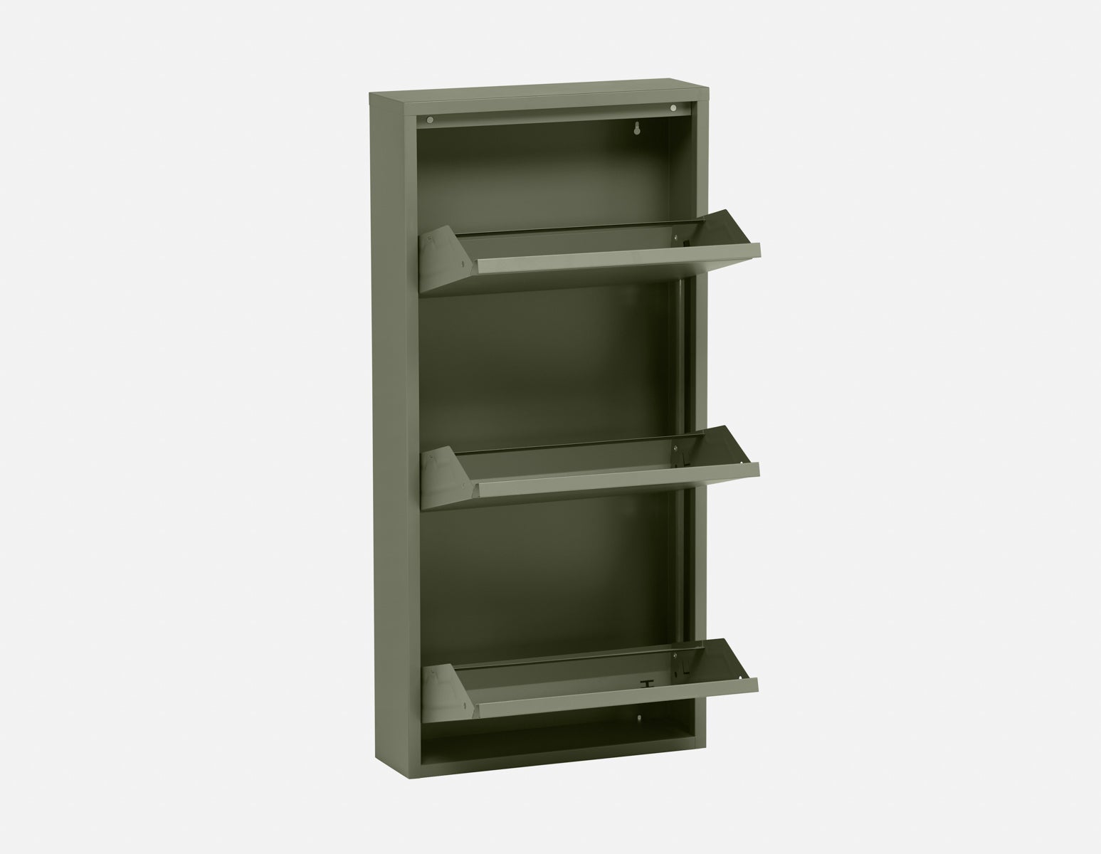 BERT modern 3-door shoe cabinet undefined