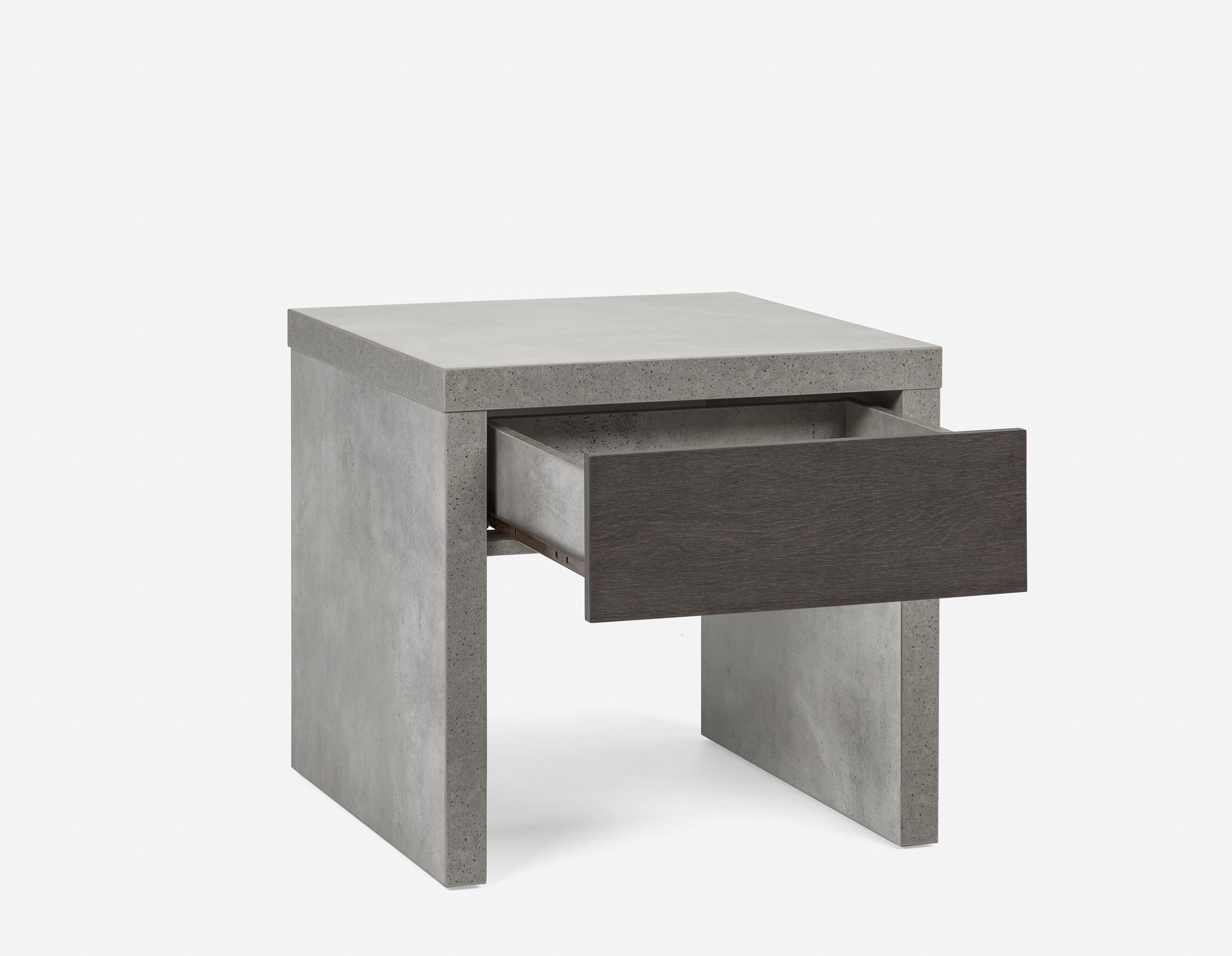 LIAM industrial chic end table 56 cm undefined