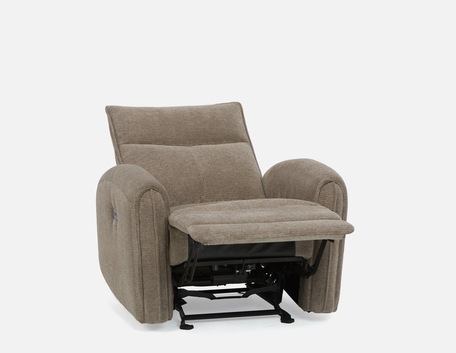CALVERO contemporary power-reclining and glider armchair with usb port undefined