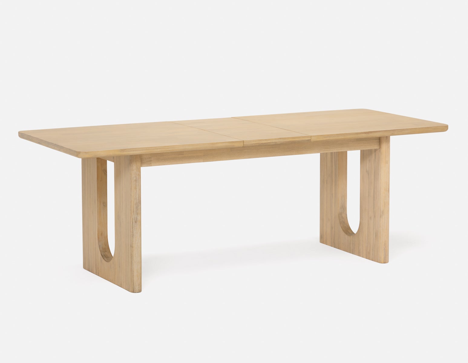PRIYA extendable acacia wood dining table 180-220 cm undefined