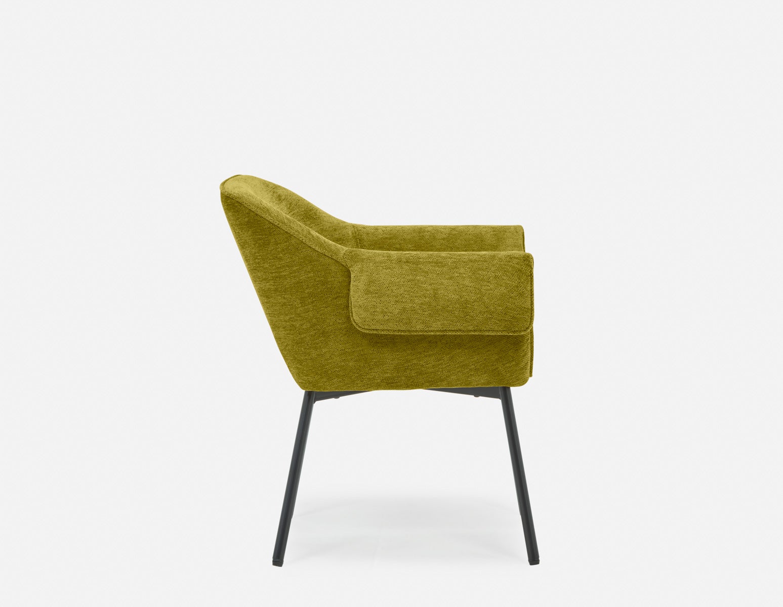 RALPH mid-century upholstered dining armchair undefined