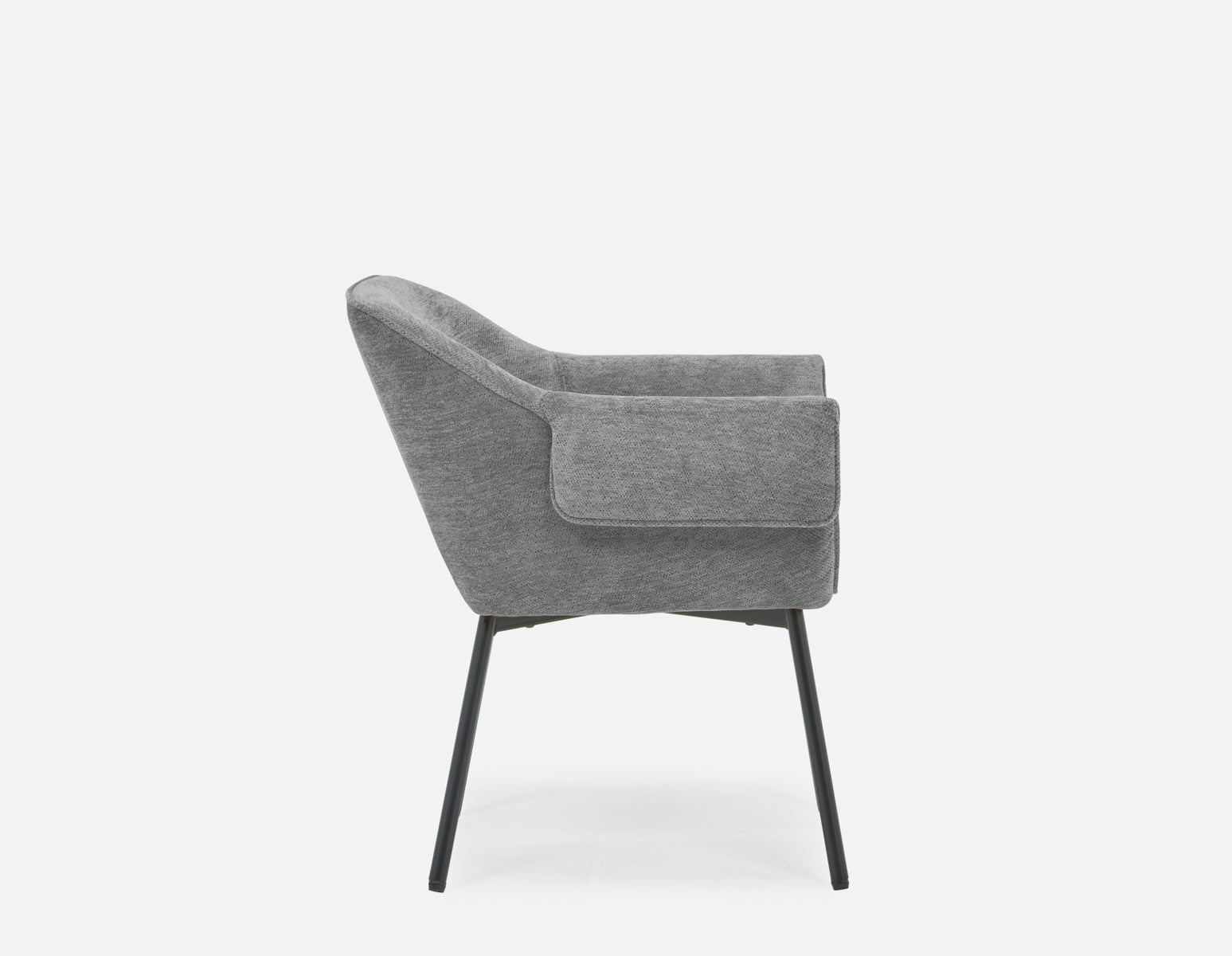 RALPH mid-century upholstered dining armchair undefined