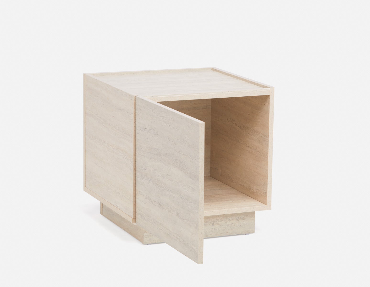 TRAVINE table d'appoint avec rangement dissimulé undefined