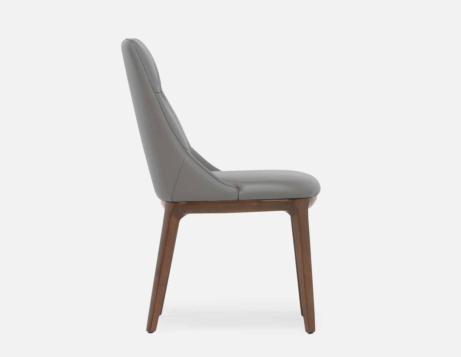 TOLEDA 100% leather contemporary dining chair undefined