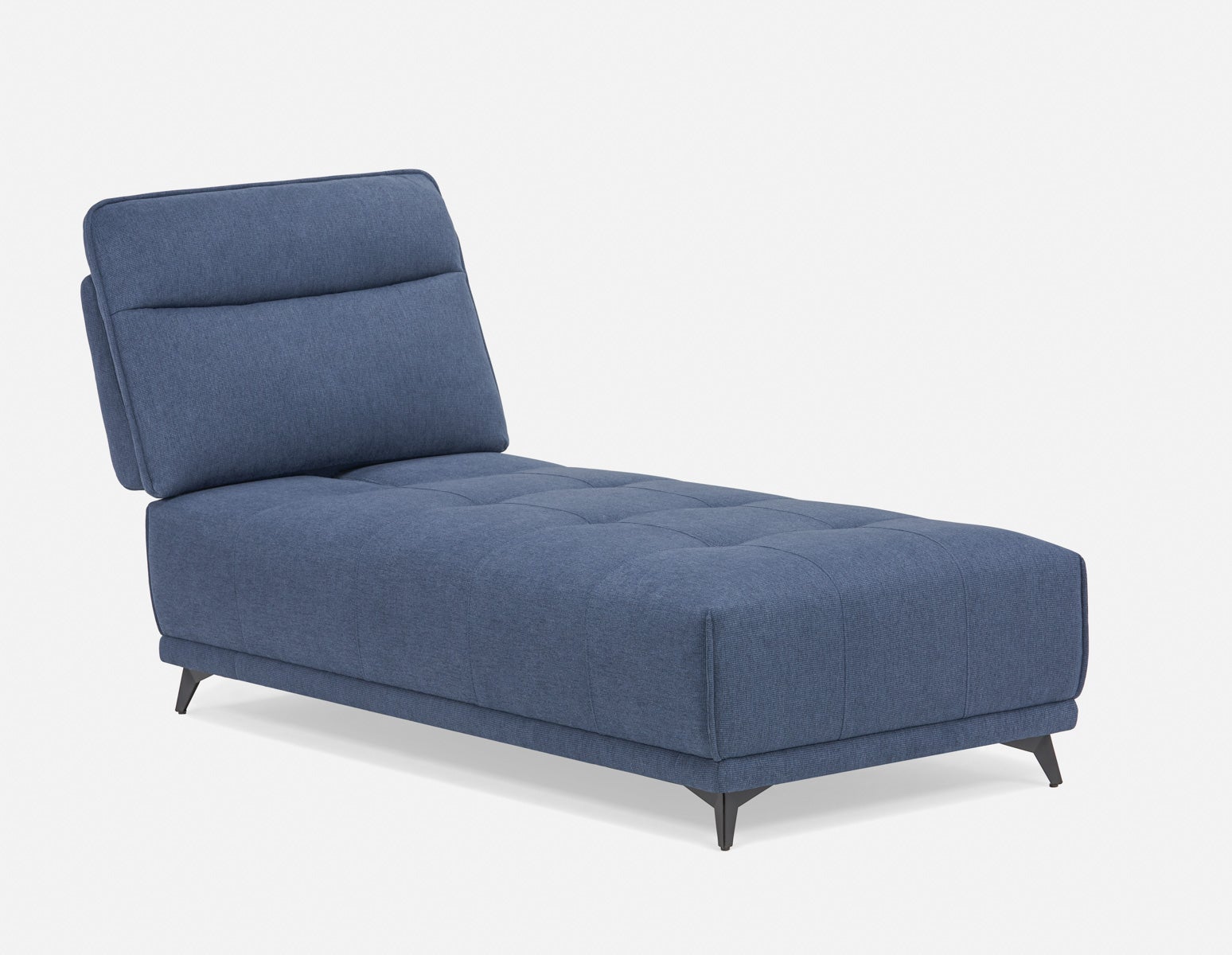 SIMON modern contemporary lounger with adjustable backrest undefined