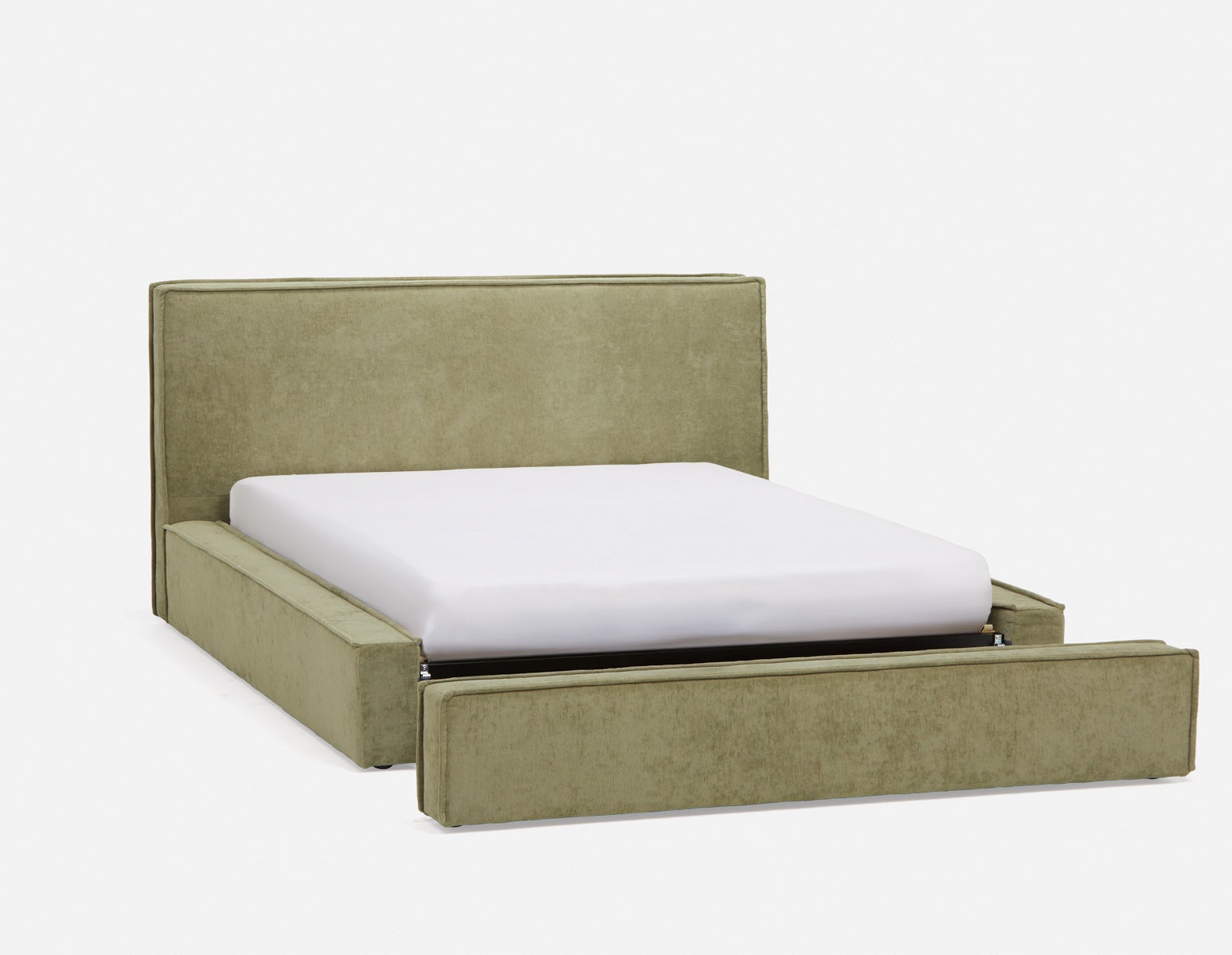 SORGUE upholstered king size bed with storage undefined