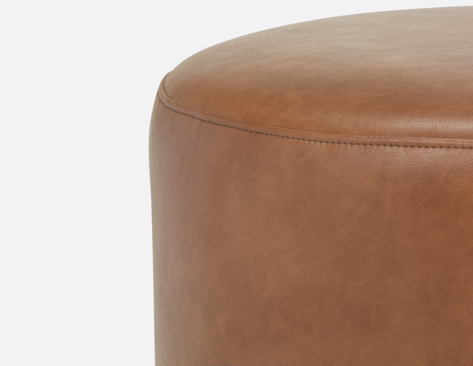 VASTO leatherette ottoman undefined