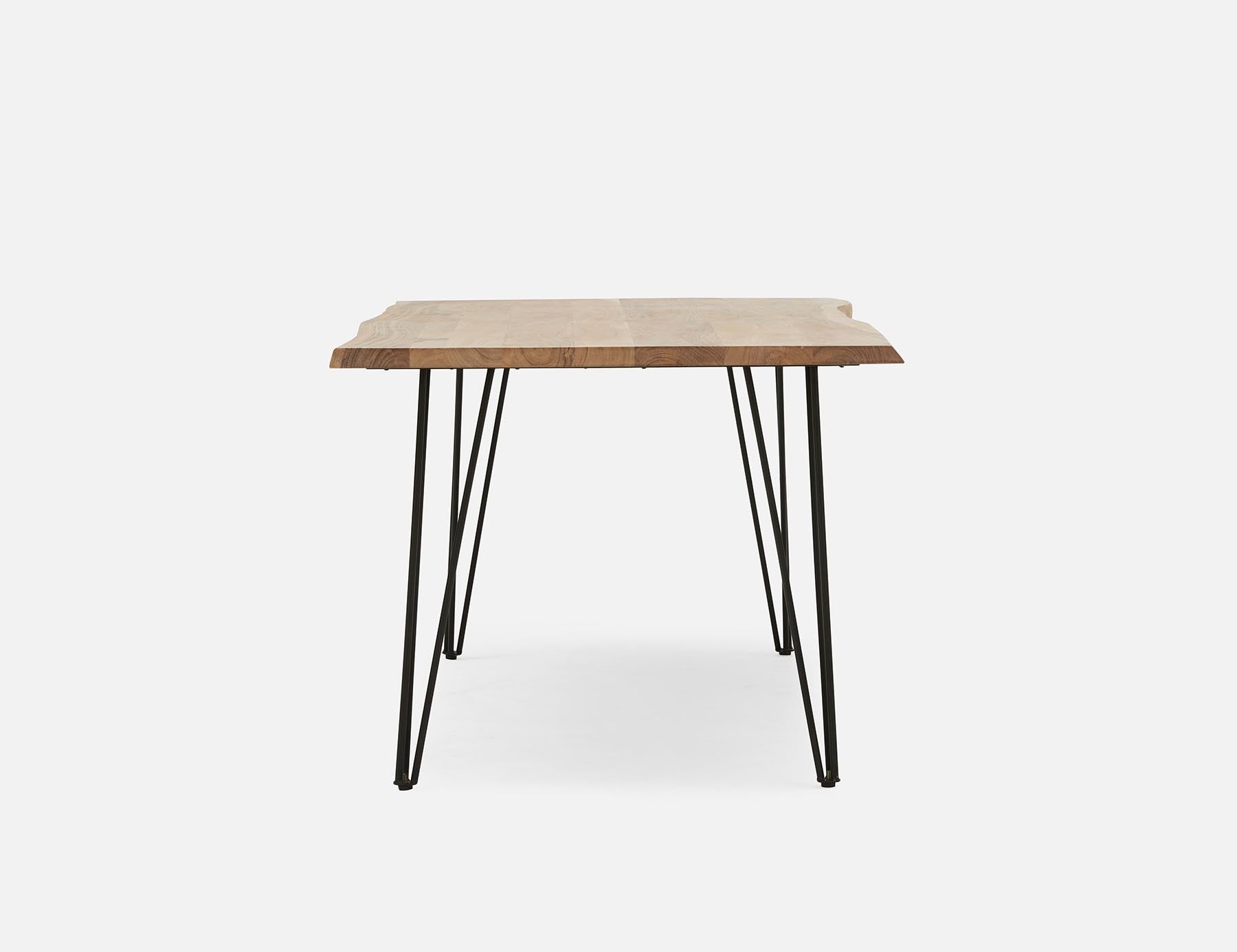 RENO table en bois d'acacia massif 180 cm undefined