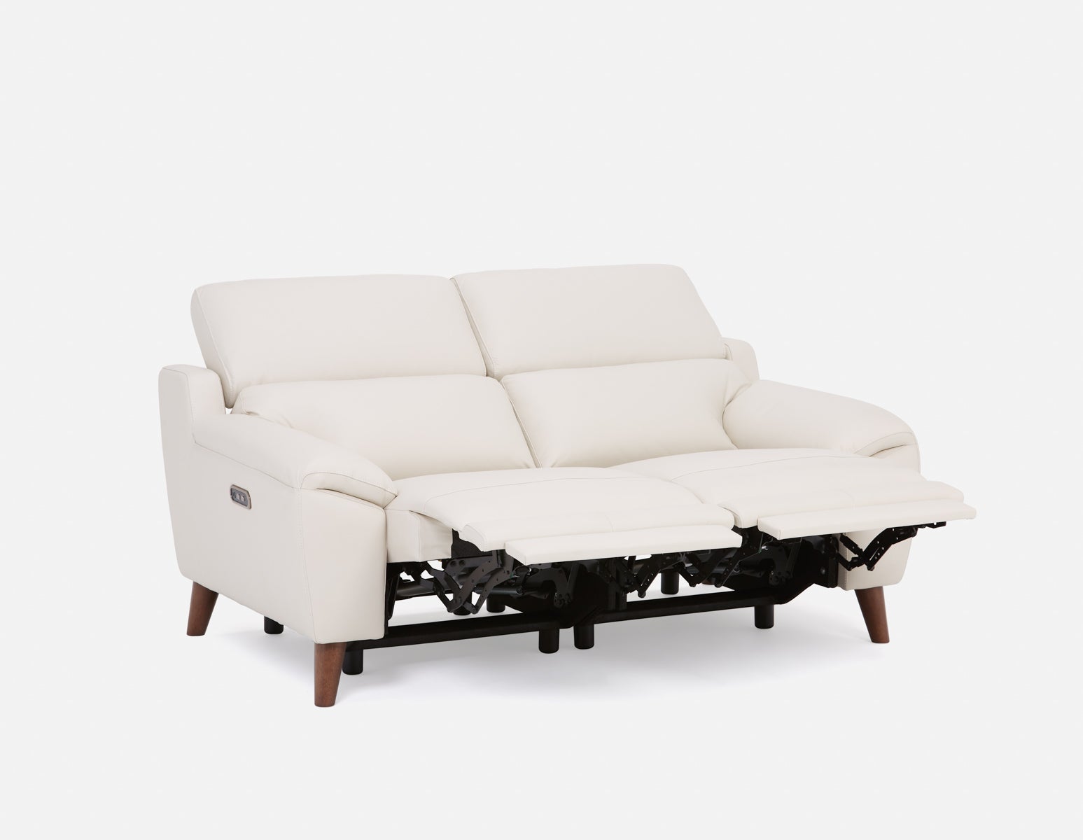 NILLIE causeuse contemporaine 100% cuir inclinable undefined