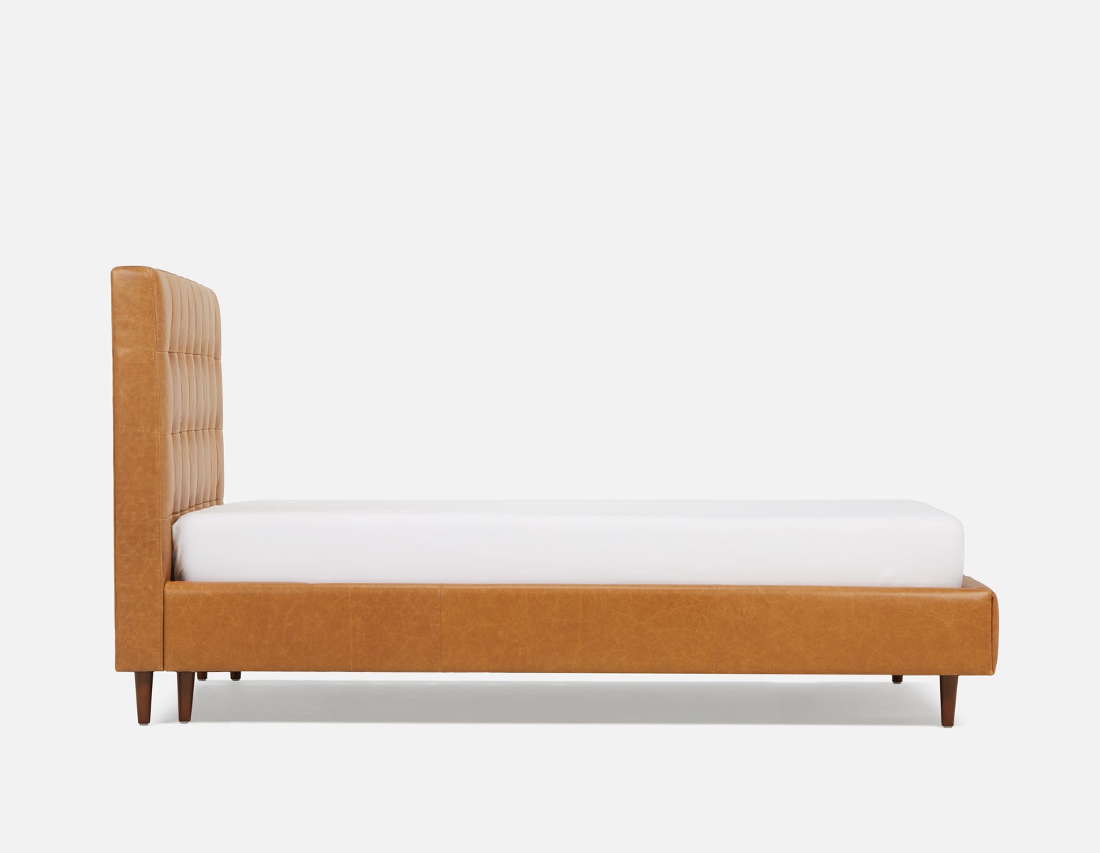 KINSEY leather queen size bed undefined